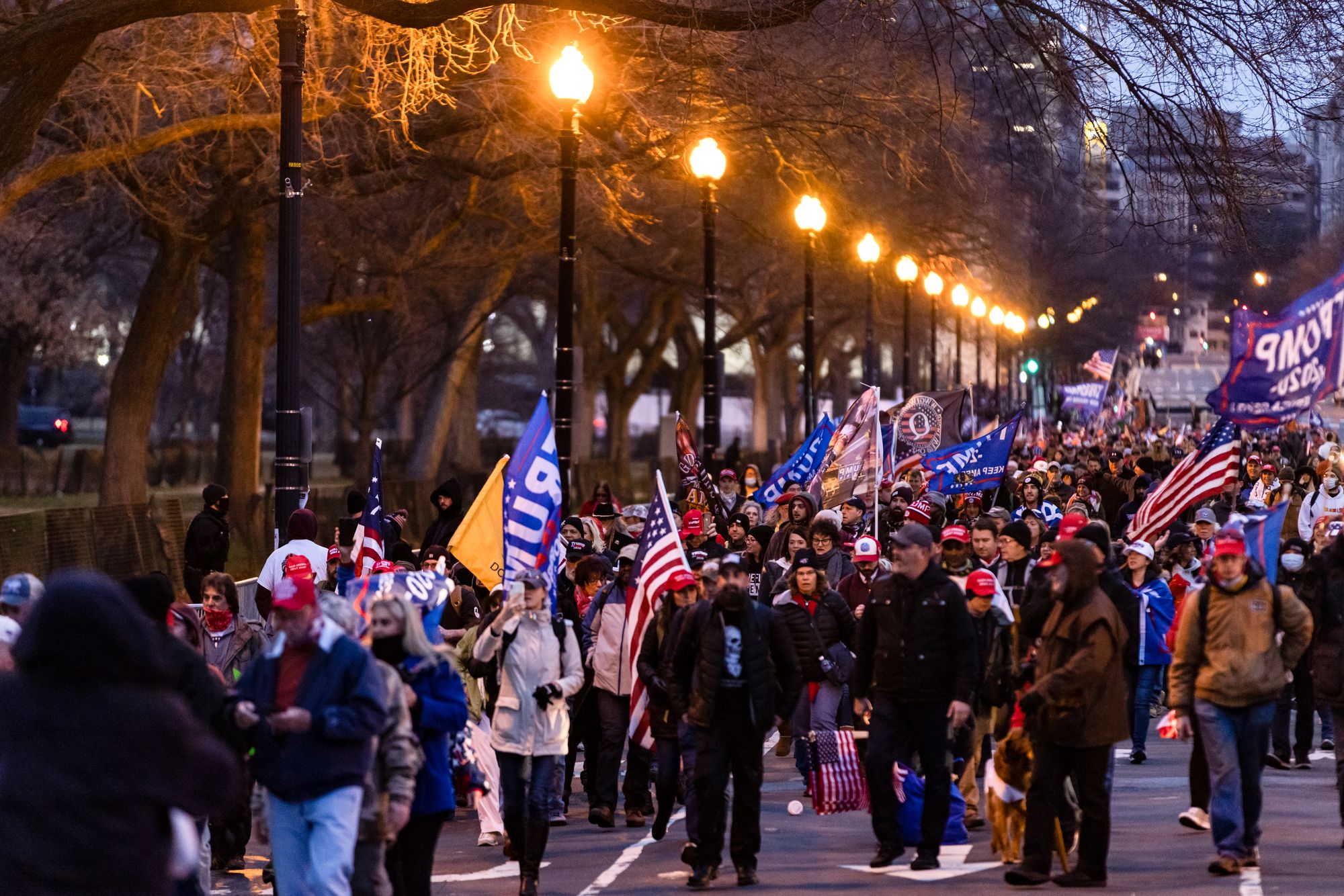 Event Strategies Inc., which is now pulling in millions to put on public functions for Donald Trump at taxpayer expense, was the organizer of the then-outgoing president's 'Stop the Steal' rally on the Ellipse in Washington DC that later morphed into the infamous Capitol riot