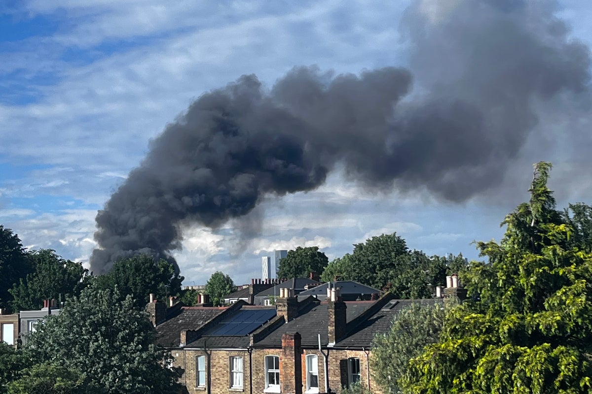 Bermondsey fire updates: Huge blaze at London recy