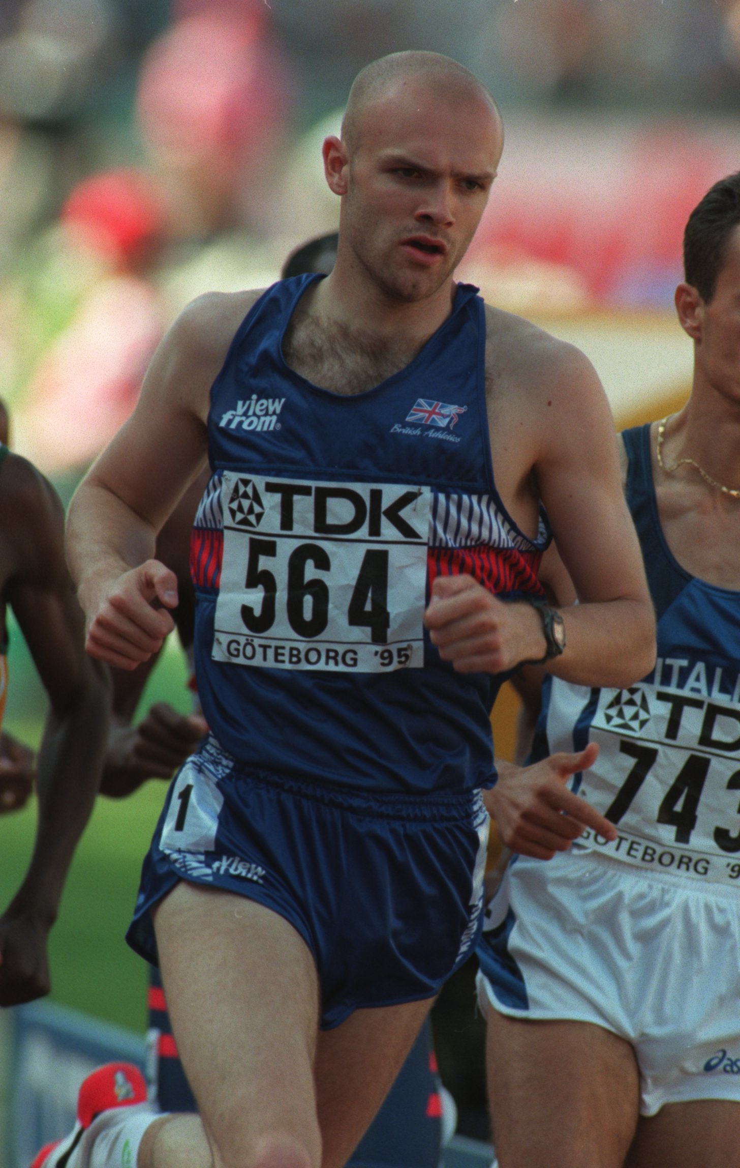 Robb, now a surgeon, competed for Great Britain in the 800 meters at the 1992 and 1996 Olympics.