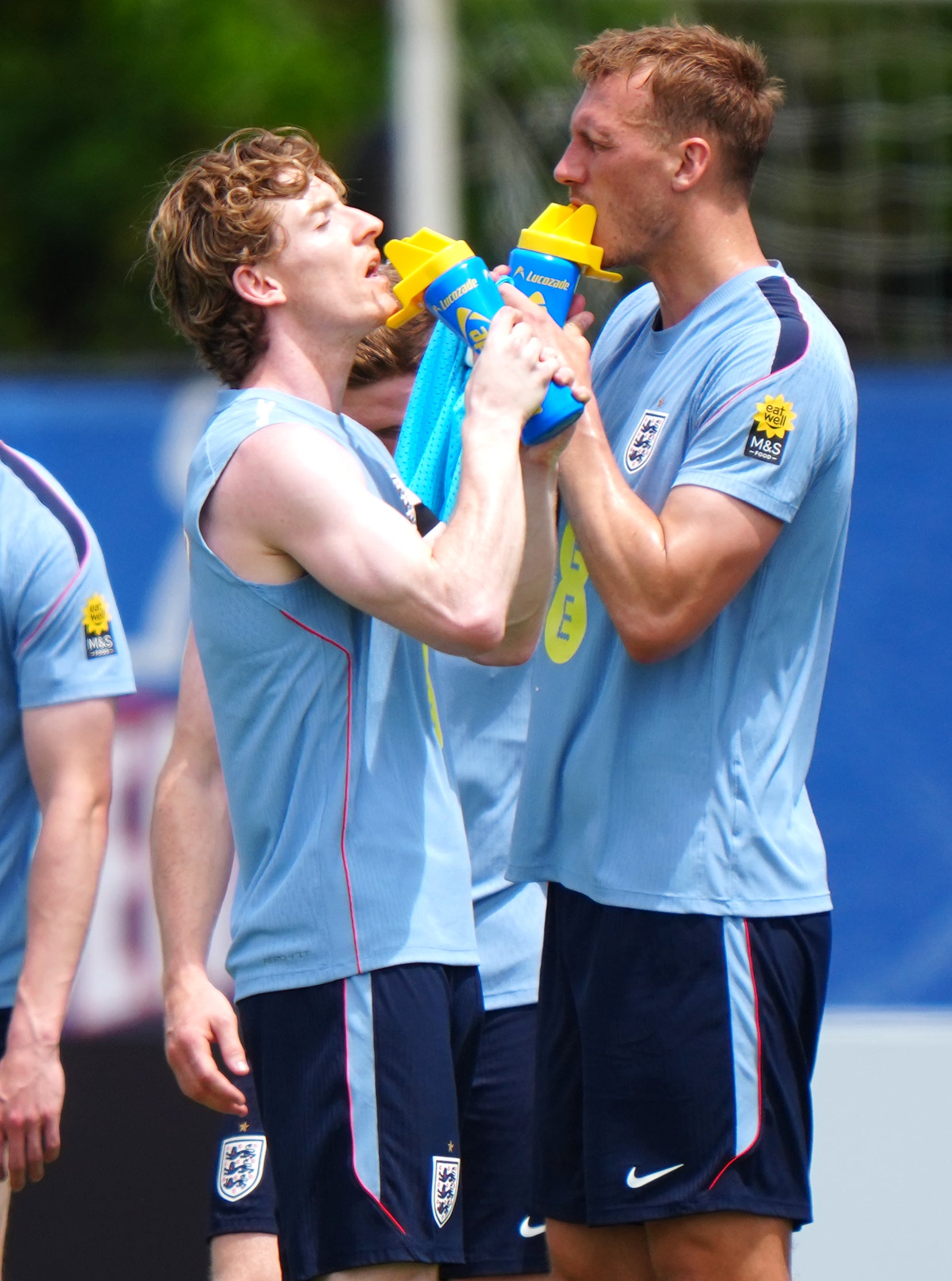 Lucozade Elite (not pictured) is a high-carbohydrate electrolyte solution