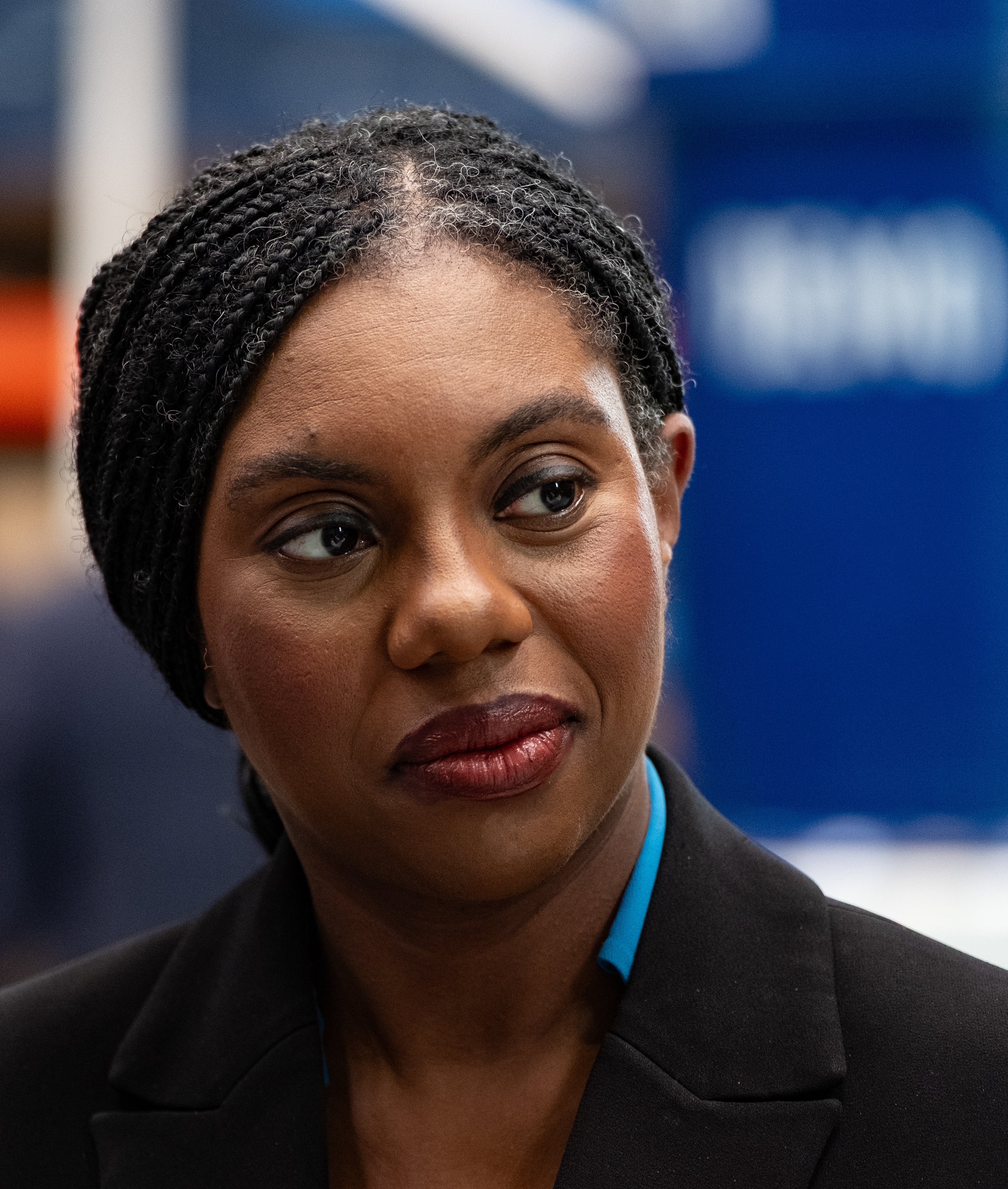 According to the Tories, Mrs Badenoch is attempting to tread a path between the different approaches of both Labour and Reform UK (Paul Reid/PA) (PA Wire)