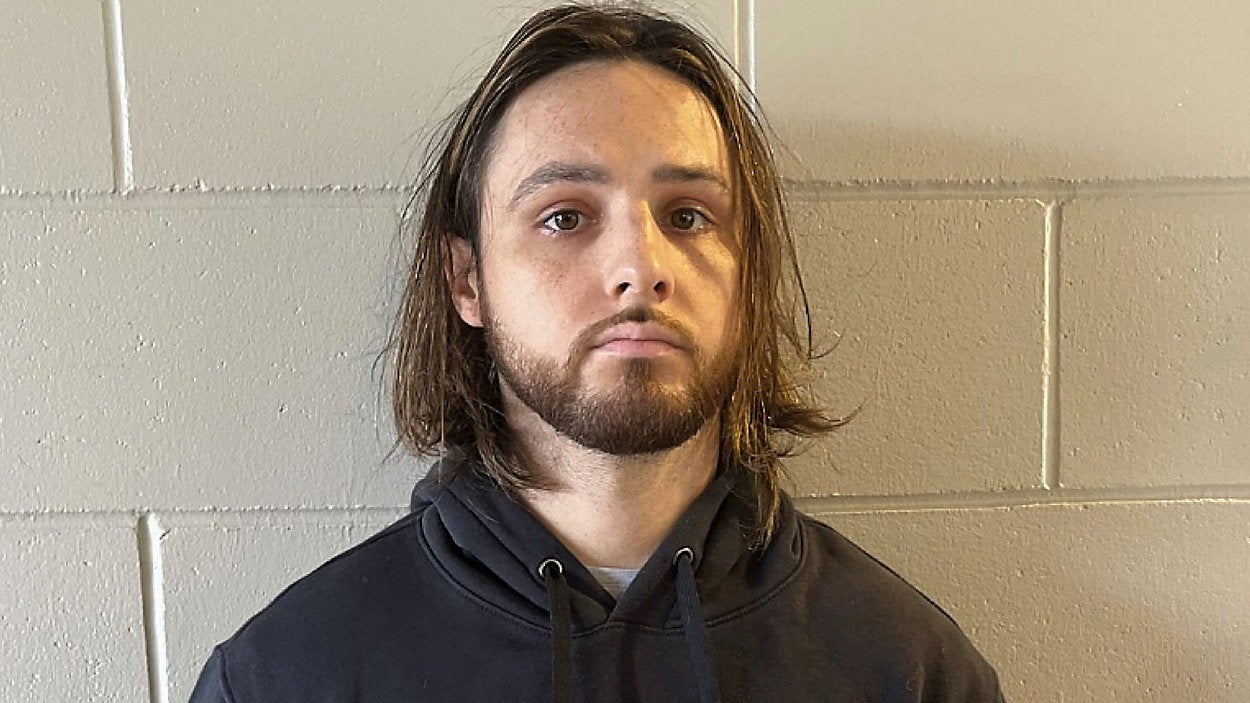 This undated photo, provided by the U.S. Attorney's Office, shows Jonathan Rinderknecht, a suspect in the Palisades Fire