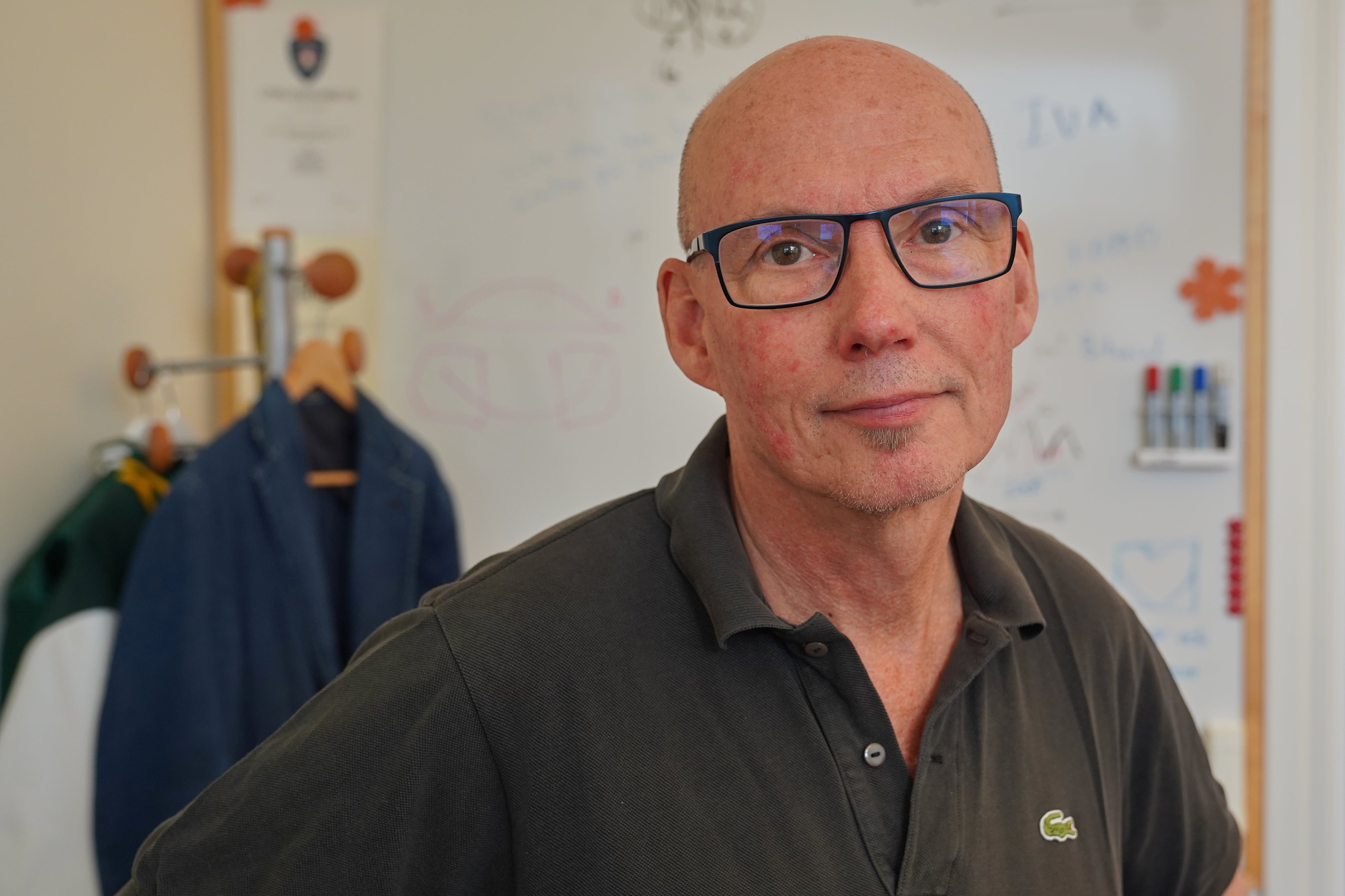 Patrik Sander, 64-year-old deputy headmaster at Malmo Borgarskola high school