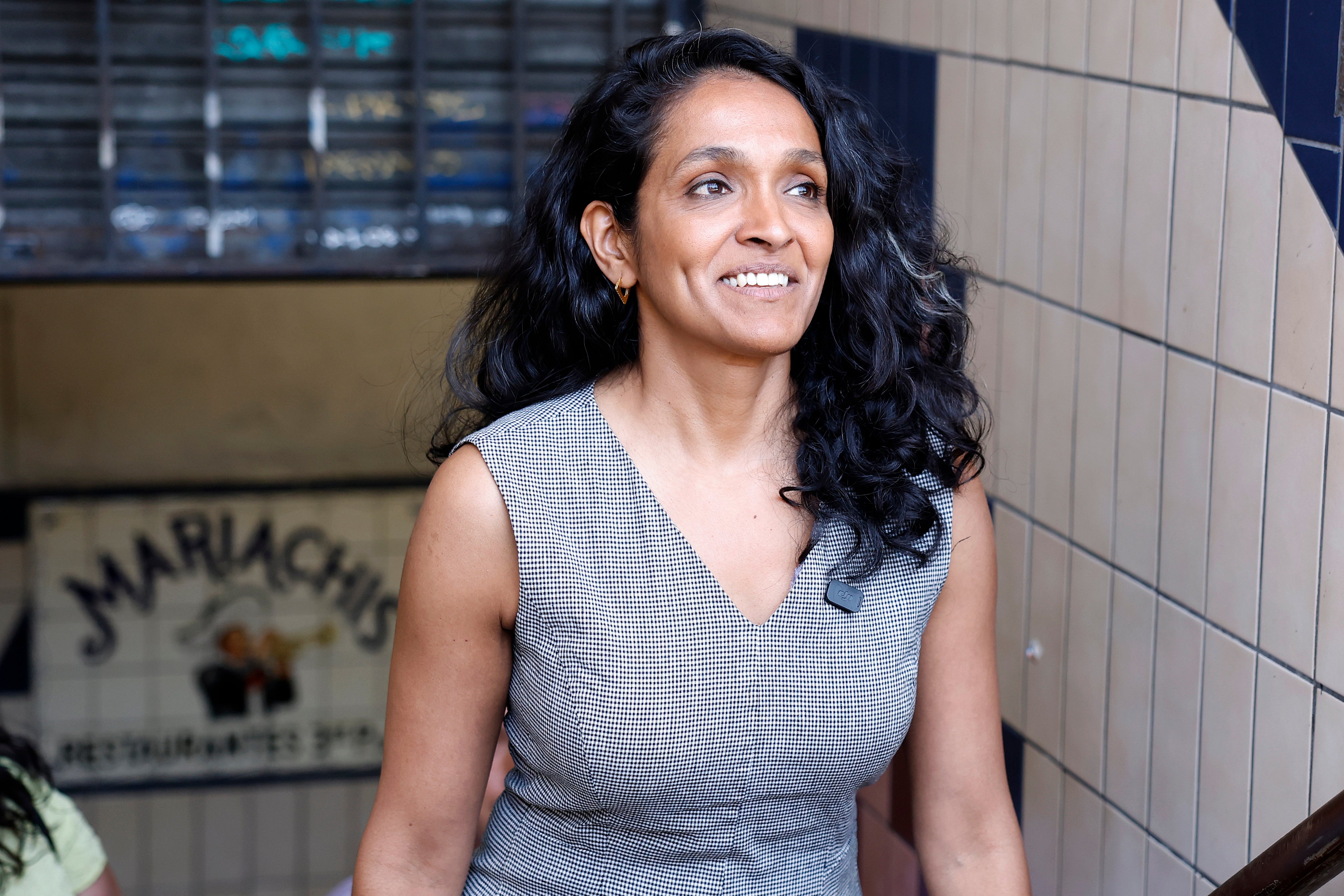 Nithya Raman, a leftist city council member with a background in urban planning, is set to run off against incumbent mayor and fellow Democrat Karen Bass (Getty)
