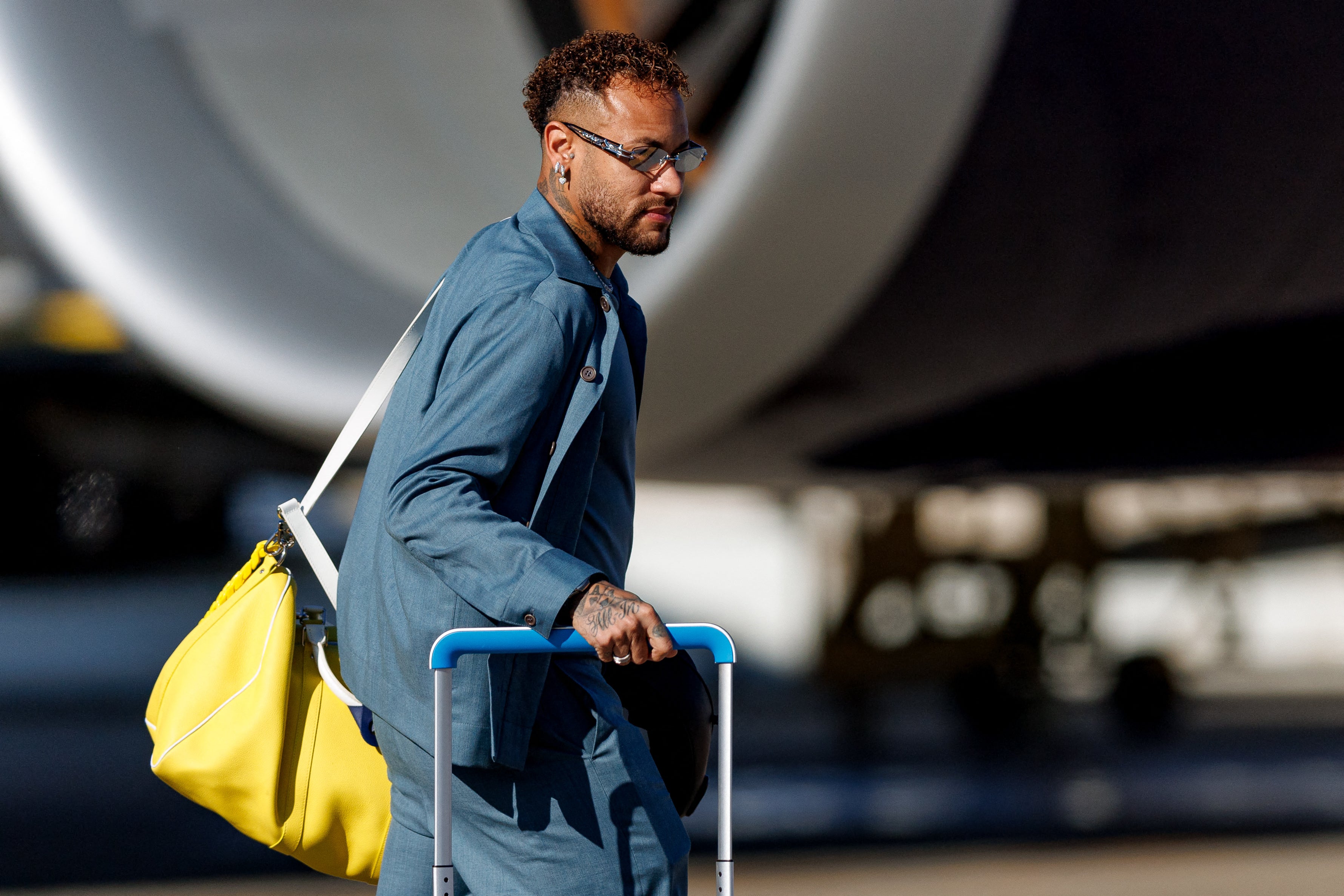 Neymar is in a race against time to make fitness for Brazil’s World Cup opener
