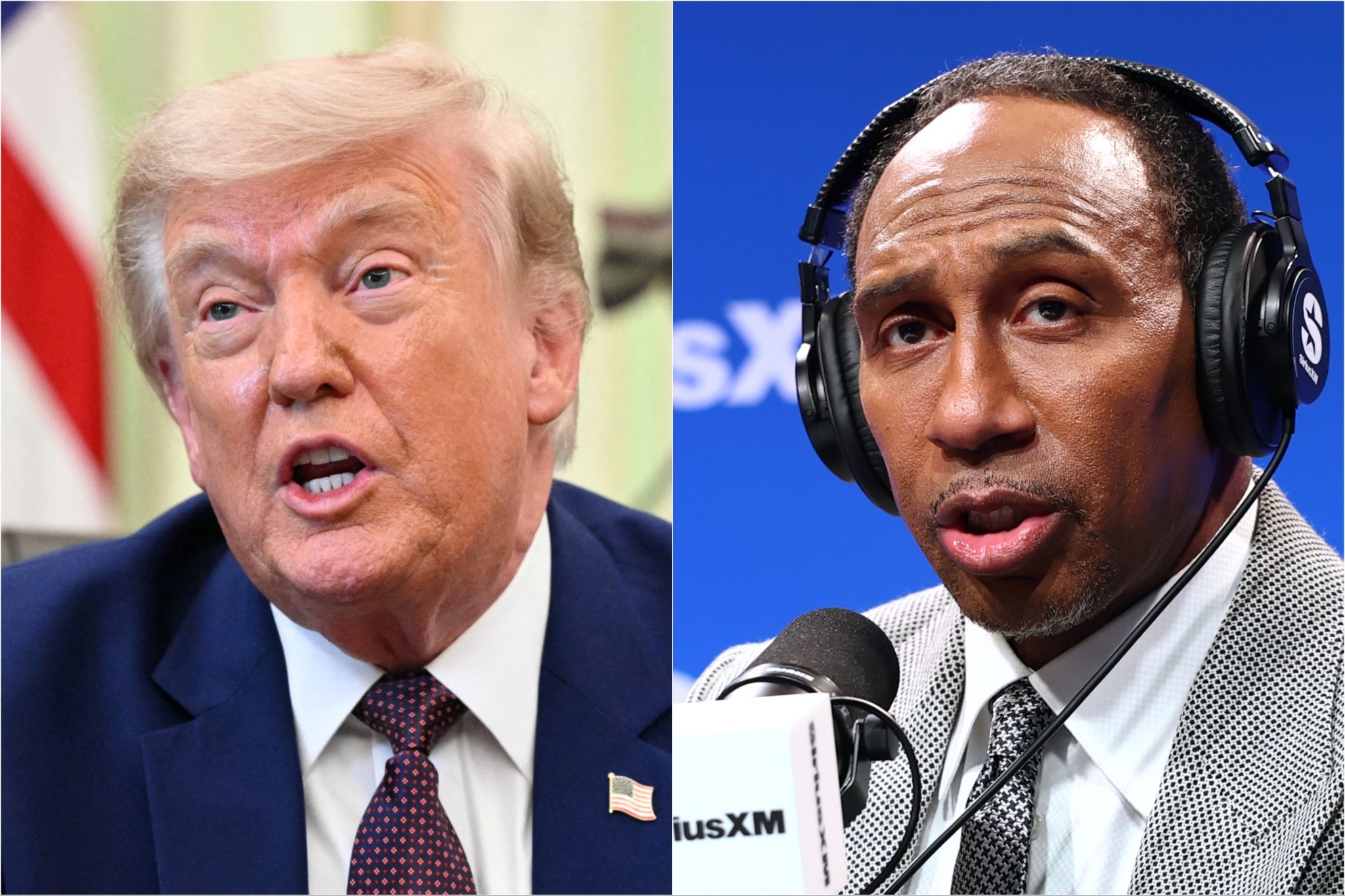 Stephen A Smith sugeriu que o presidente Trump 'não tinha nada a ver' com o jogo do New York Knicks na segunda-feira