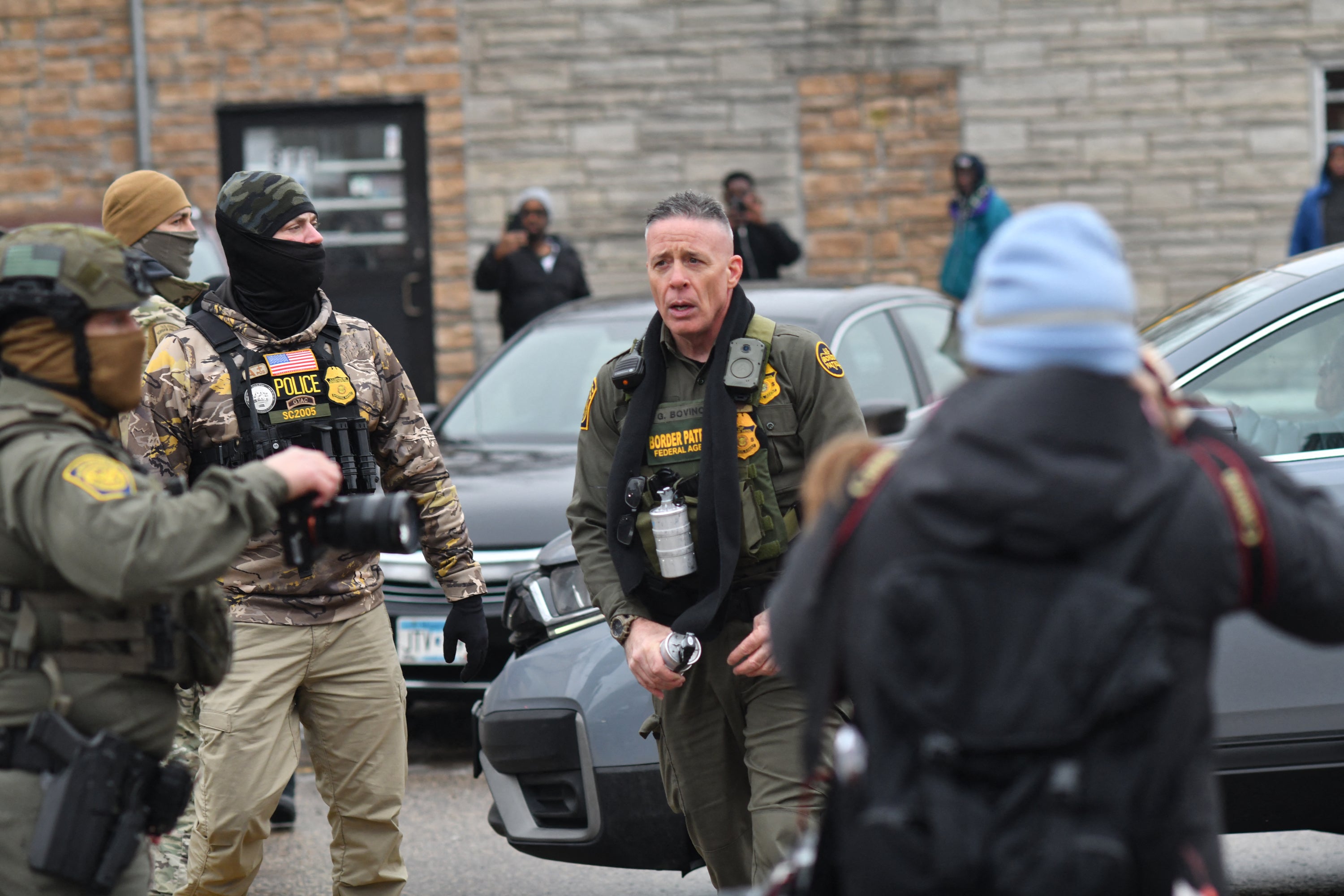 Bovino became a nationally recognized figure while leading the aggressive immigration enforcement crackdown in Minnesota (AFP/Getty)