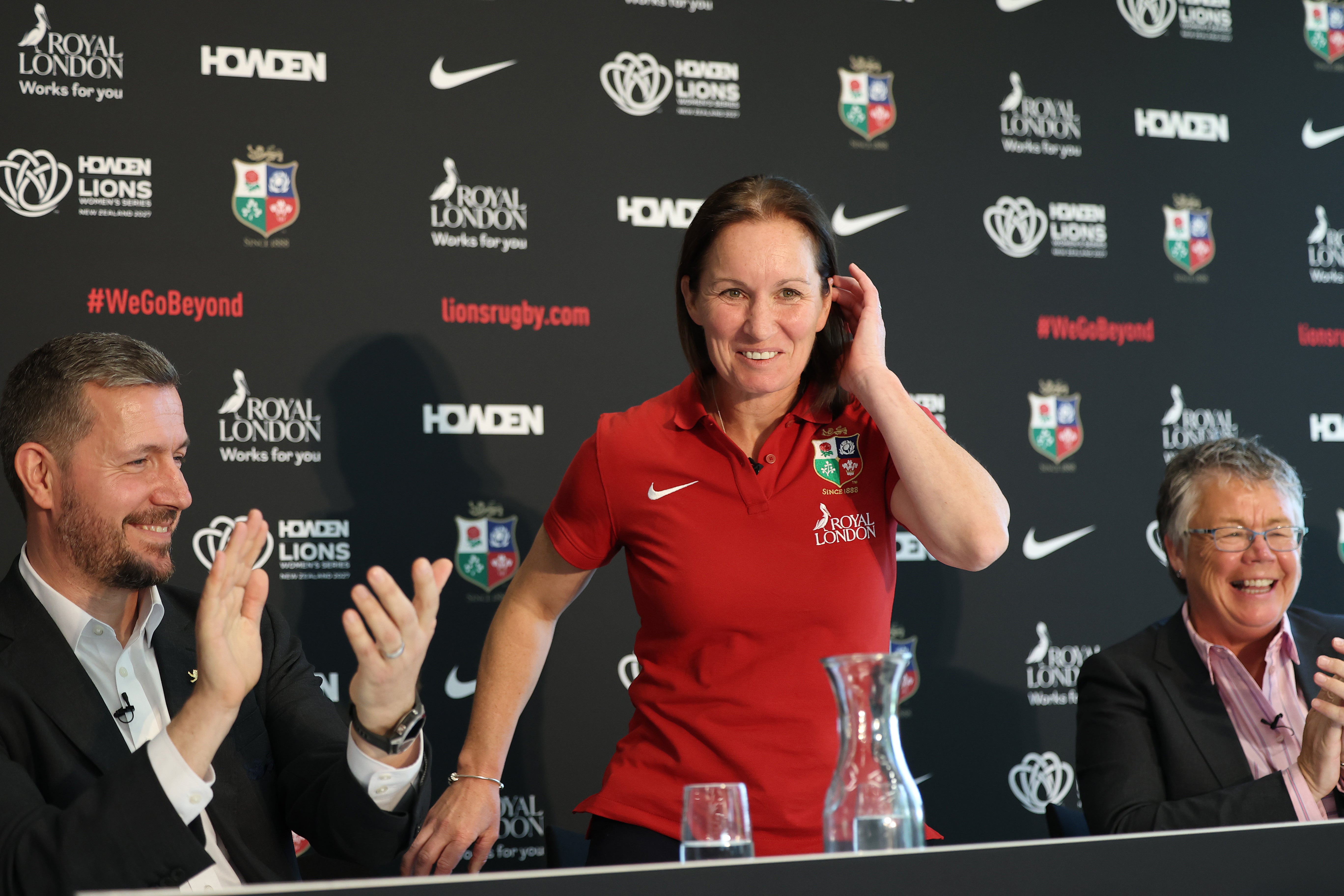 Jo Yapp will lead the Women's Lions on their inaugural tour (Getty)