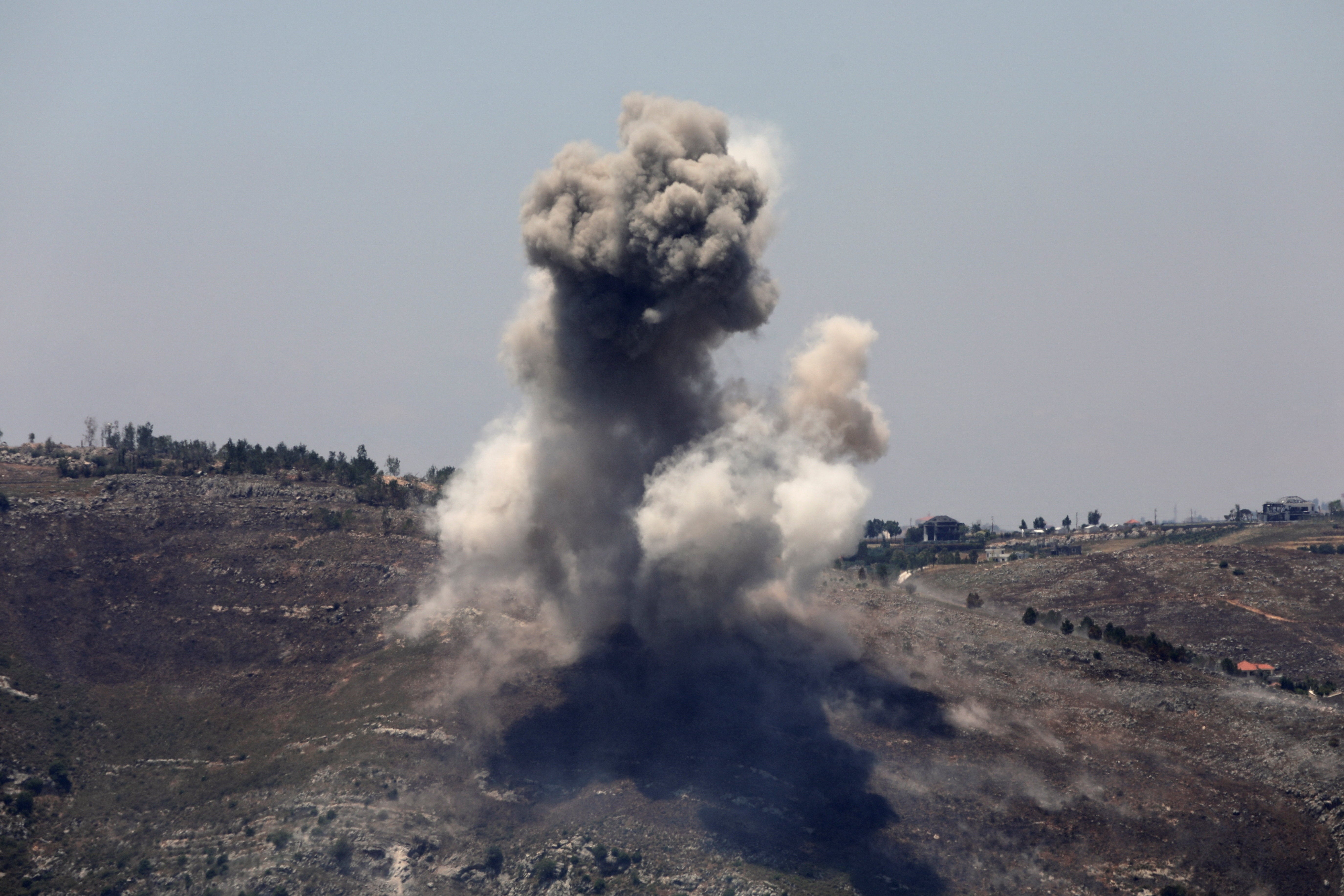 Israel also launched an attack on Marjayoun