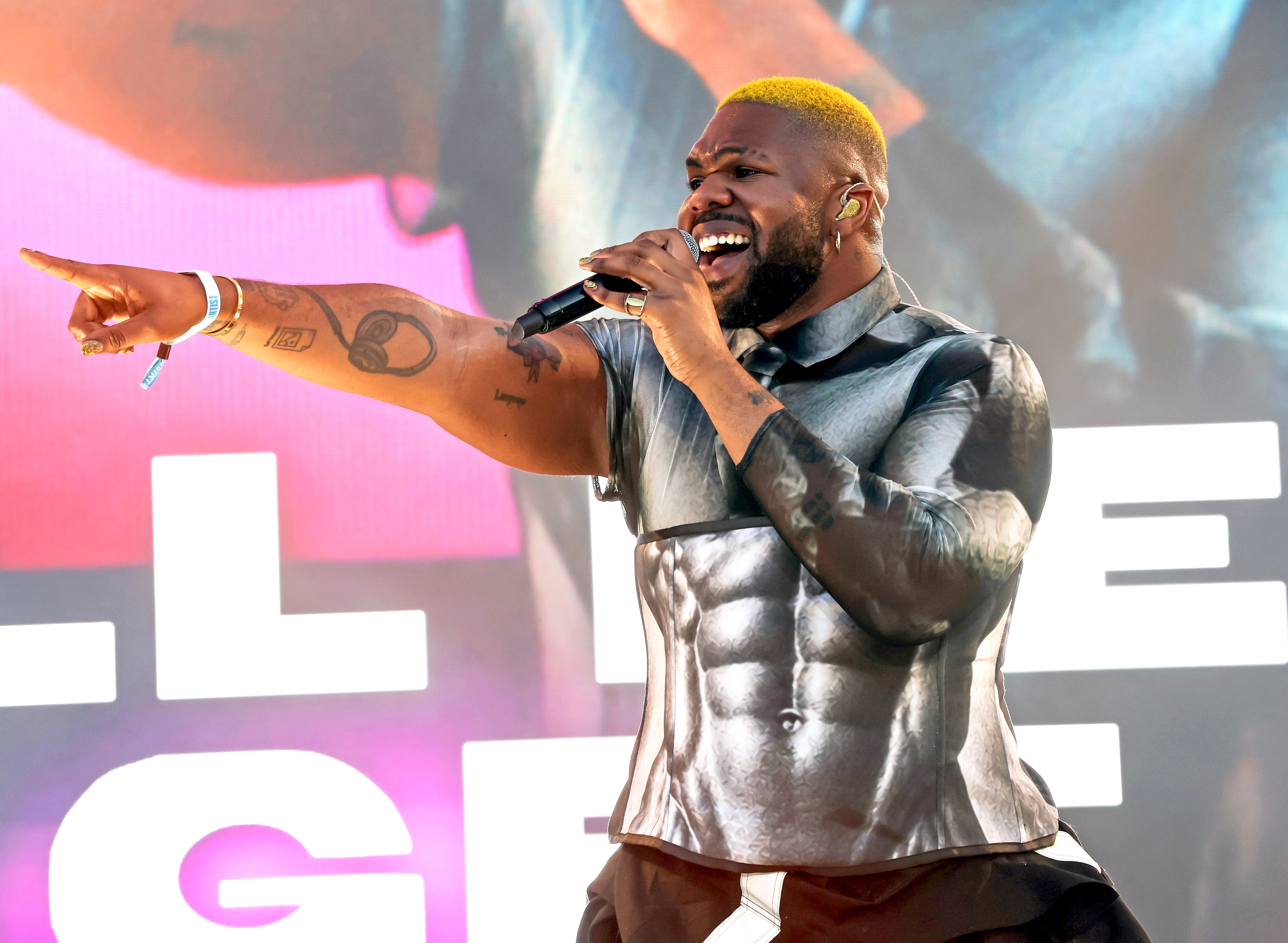 Grammy-nominated singer MNEK is the headliner at the main stage