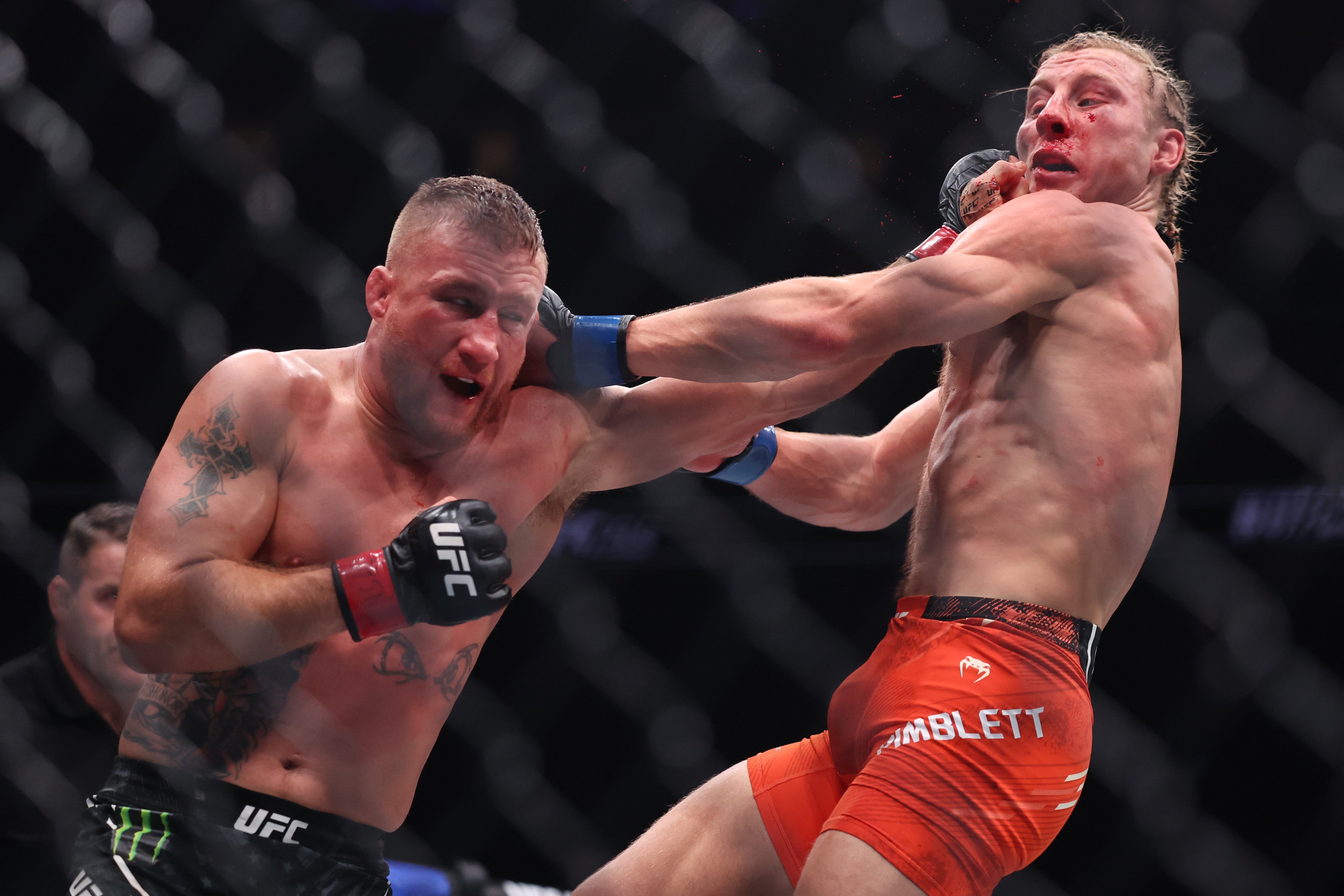 Gaethje was a dominant winner against Paddy Pimblett in January (Getty)