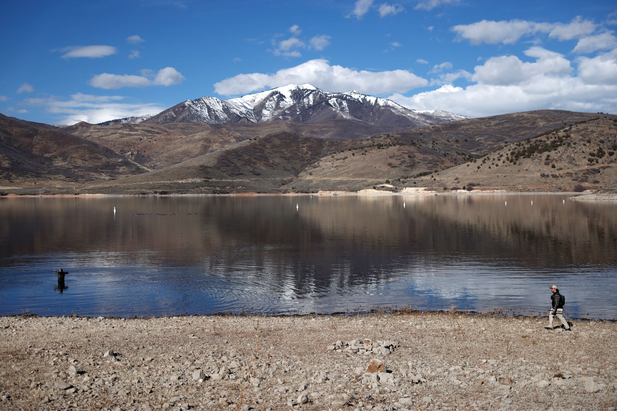 The Rockies region experienced record-low snowfall this year, leading to low snowpack and concerns about the water supply