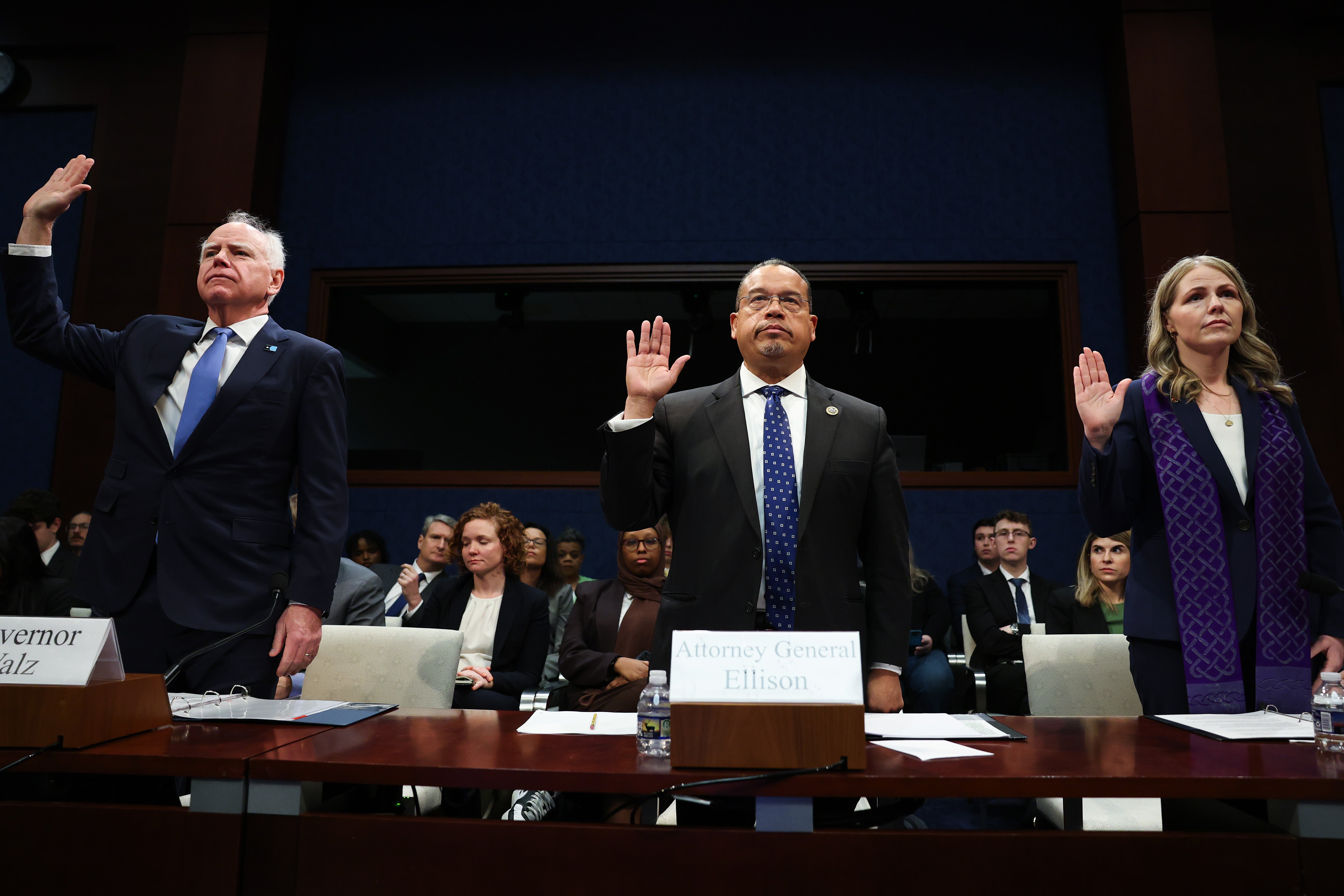 It remains uncertain what, if any, federal legal violations could justify a probe into the Democratic Minnesota officials (Anna Moneymaker/Getty Images)
