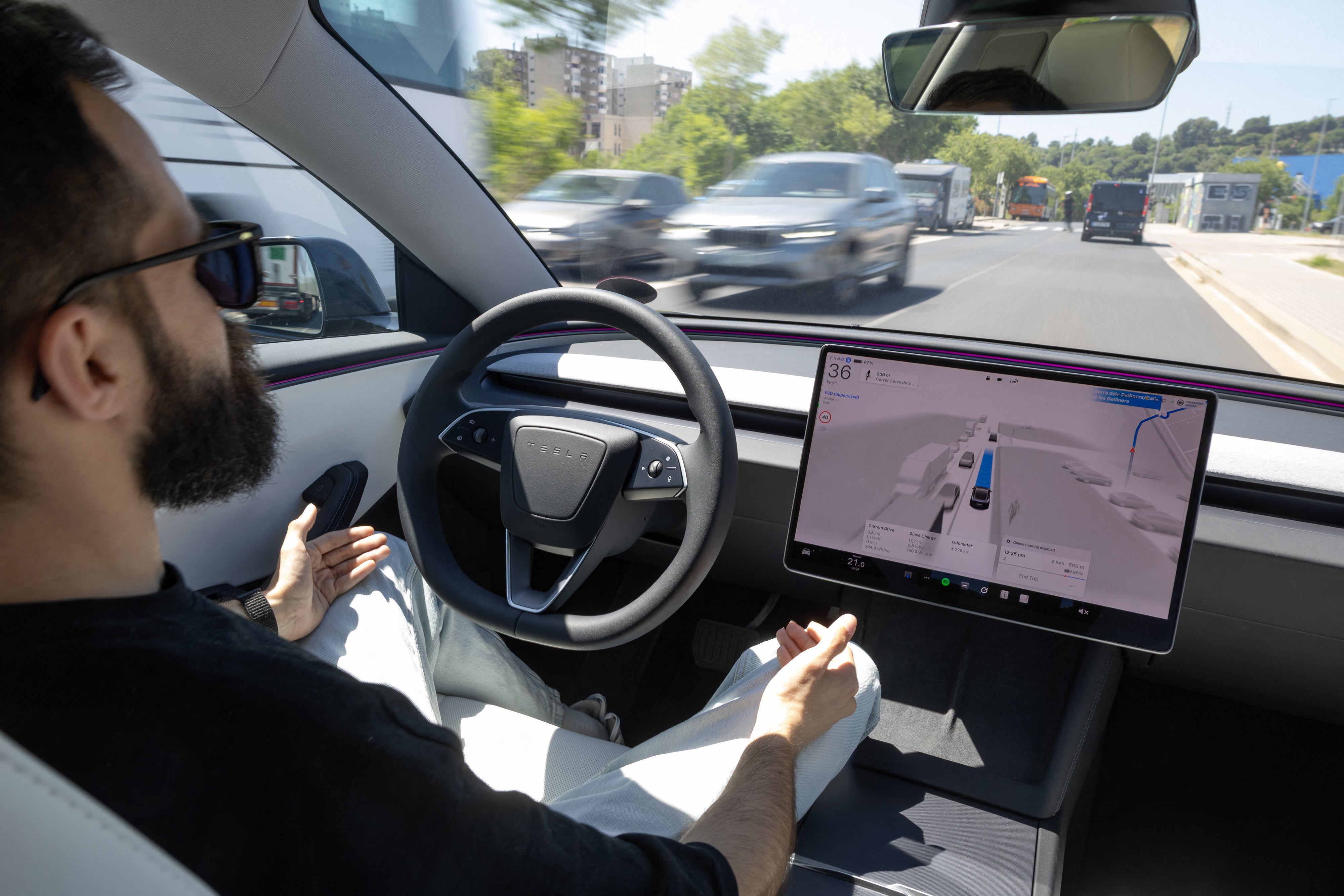 Tesla’s proposal to launch driverless cars in Las Vegas comes after the vehicles have been tested across Texas