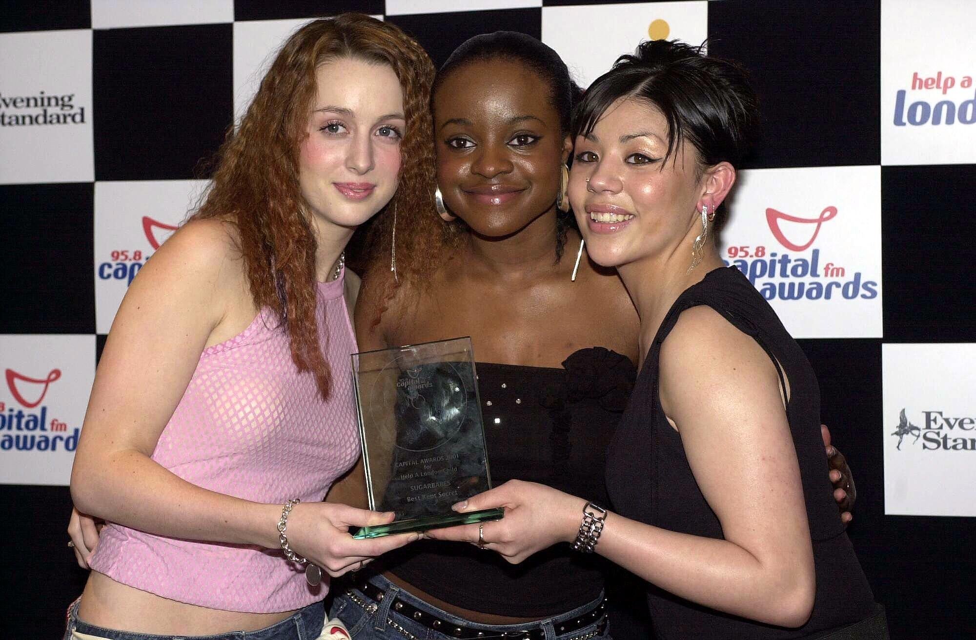 The original Sugababes line-up performed together for just a year (PA)