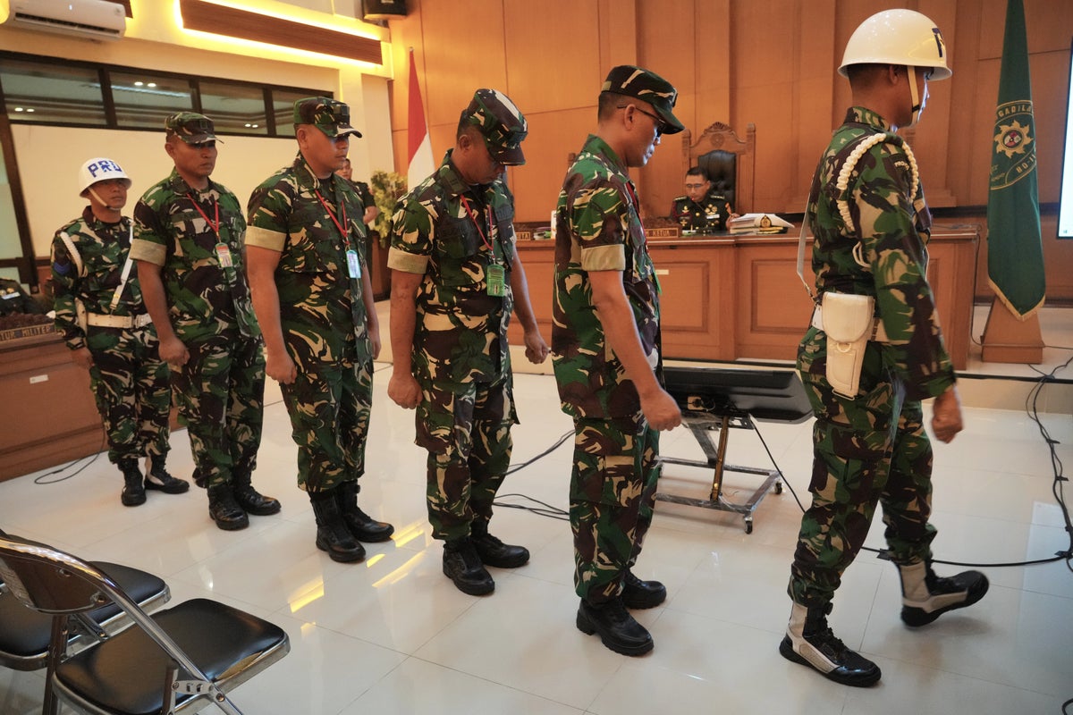 Indonesian court finds 4 military members guilty of acid att