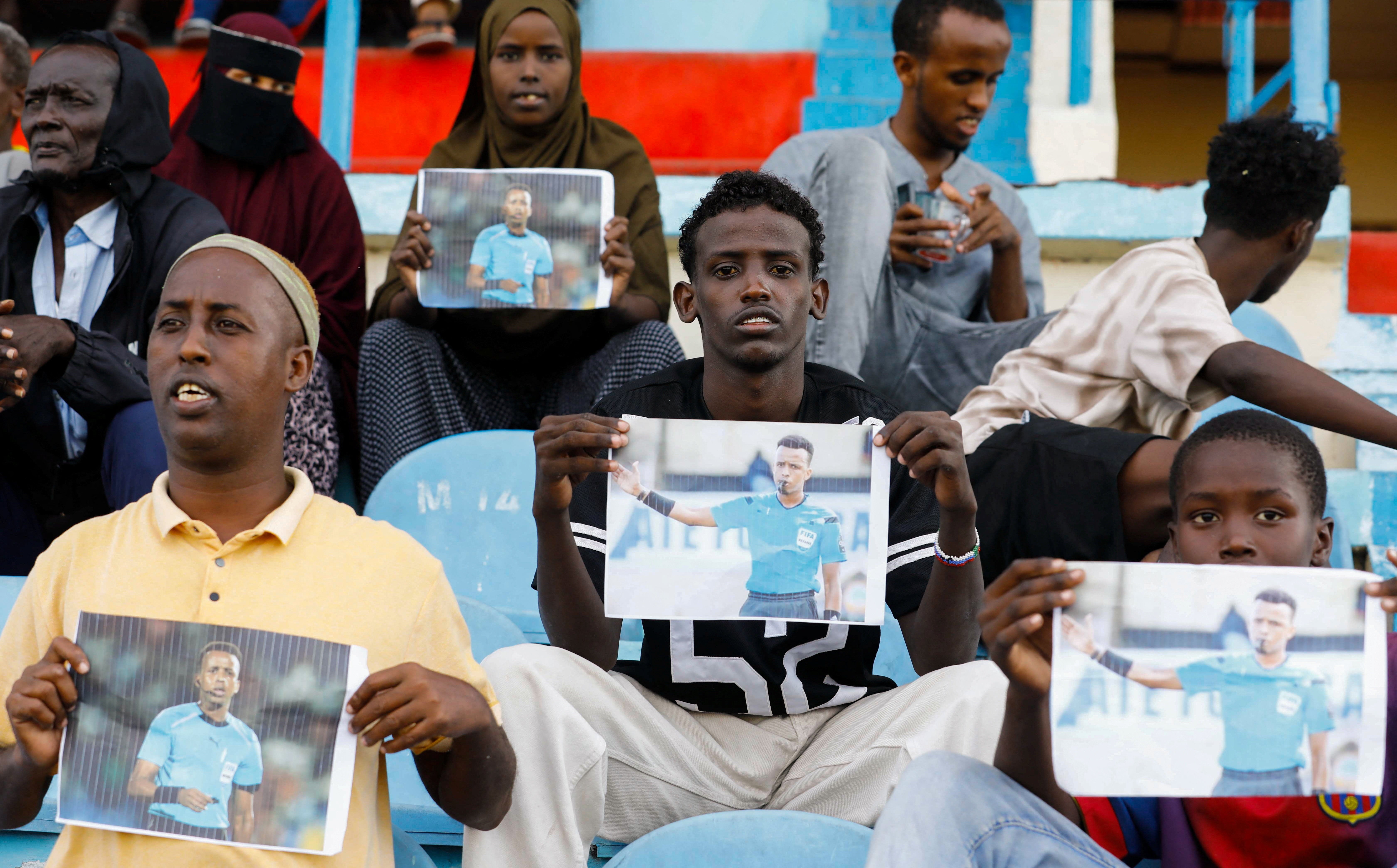 The Somalian public condemned the US foe denying Artan the chance to officiate at the World Cup