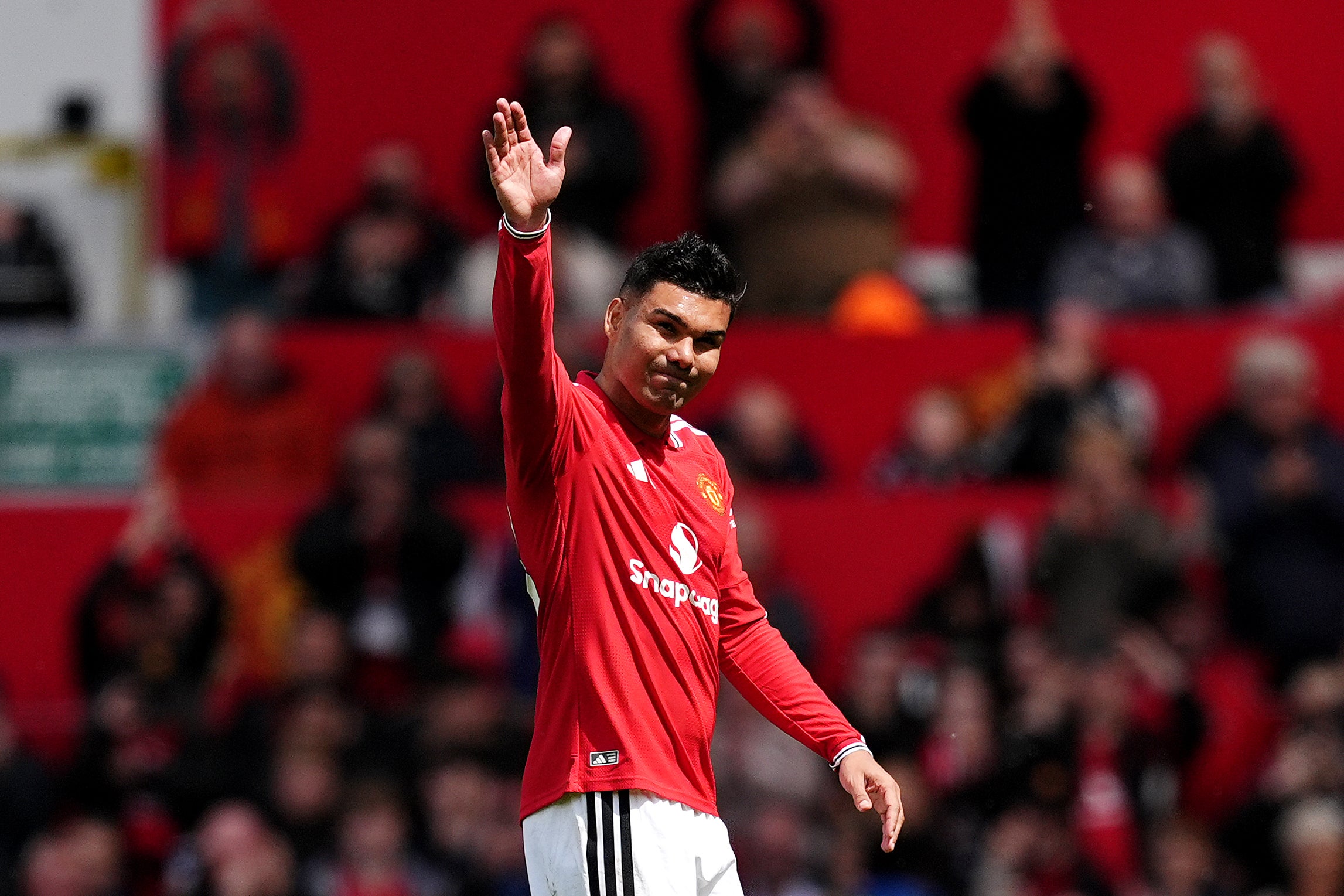 Casemiro spent four years at Manchester United