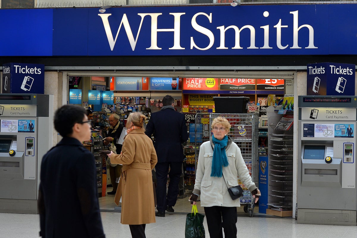 WH Smith asks investors to raise £100m as Iran war