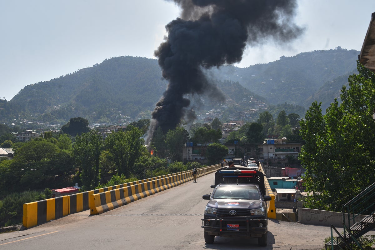 Pakistan army helicopter crashes in Kashmir due to technical