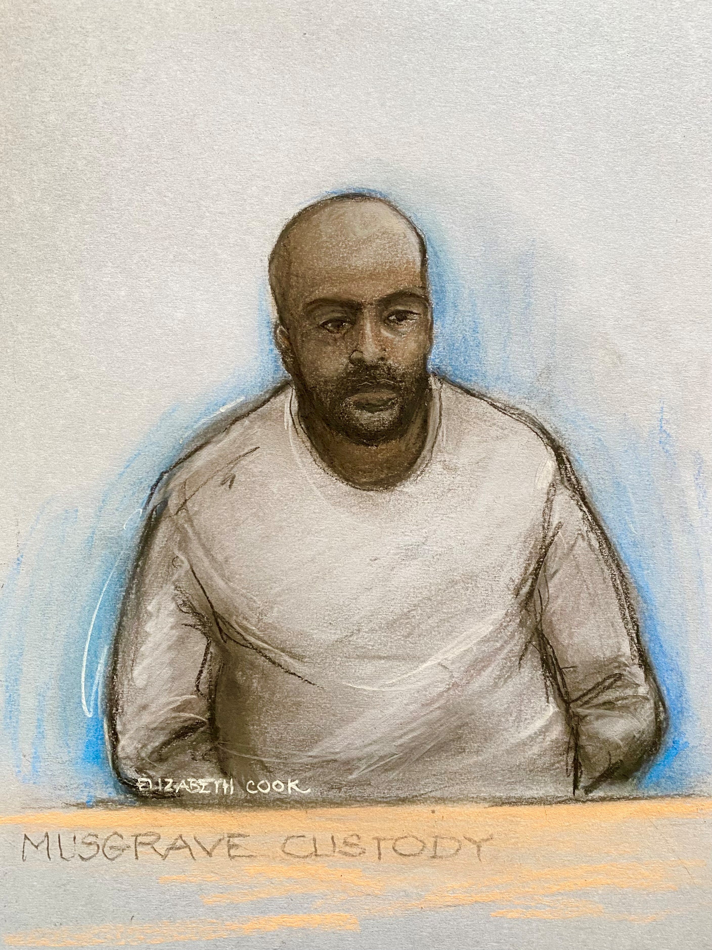 Hadi Alodid appeared via video link at Belfast Magistrates’ Court charged with the attempted murder of Stephen Ogilvie (Elizabeth Cook/PA)