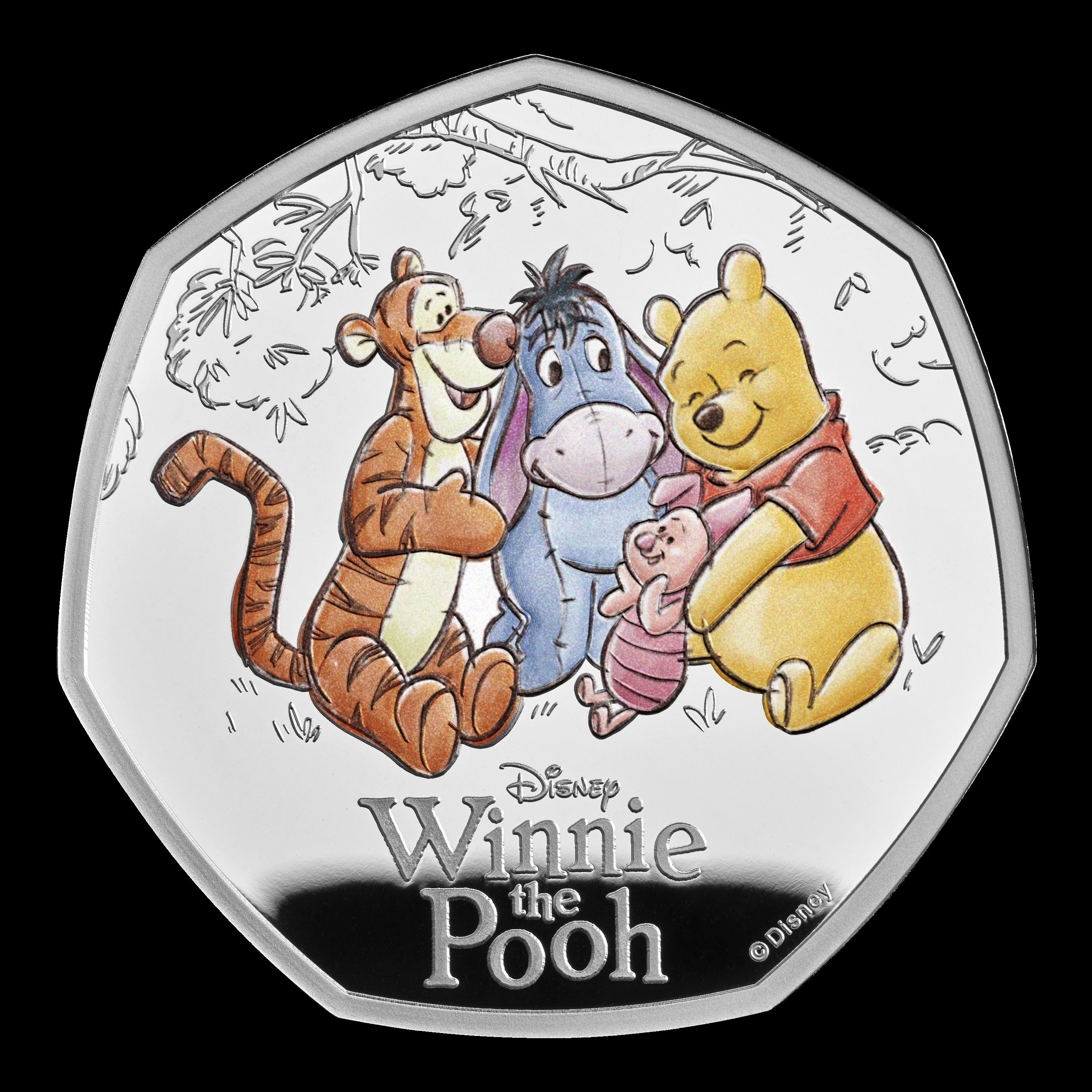 Winnie-the-Pooh and friends star on new Royal Mint 50p