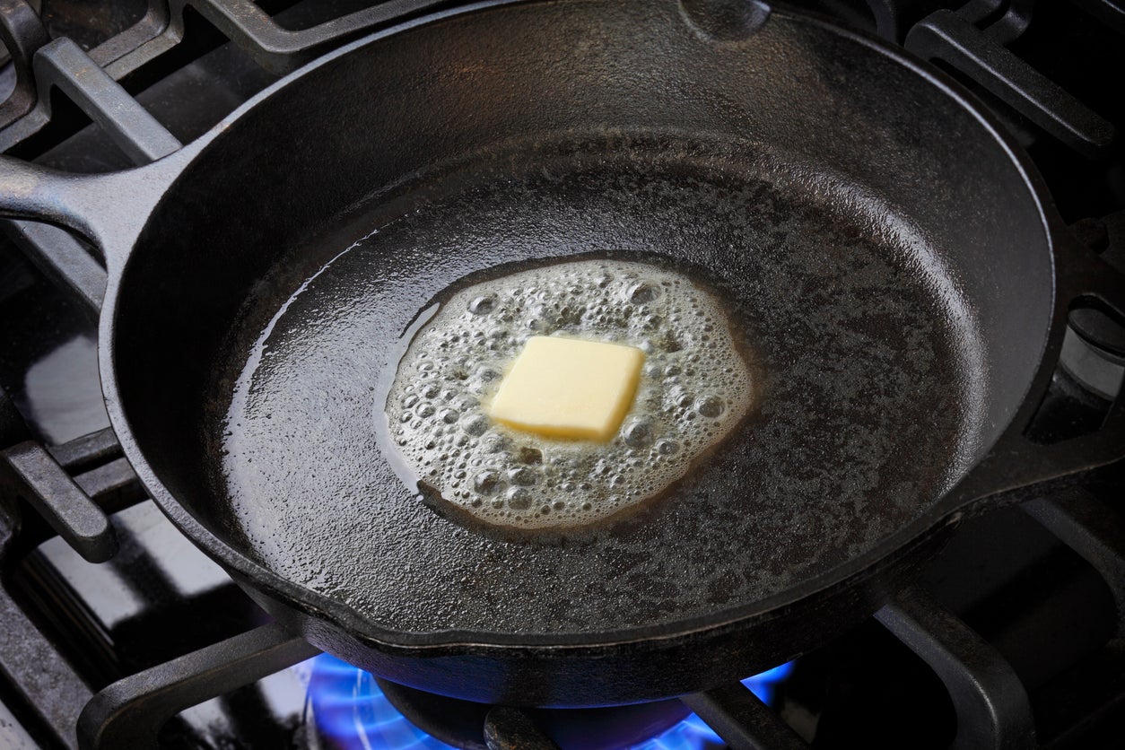 Butter and margarine are emulsions, which are mixtures of tiny water droplets spread throughout a continuous fat matrix