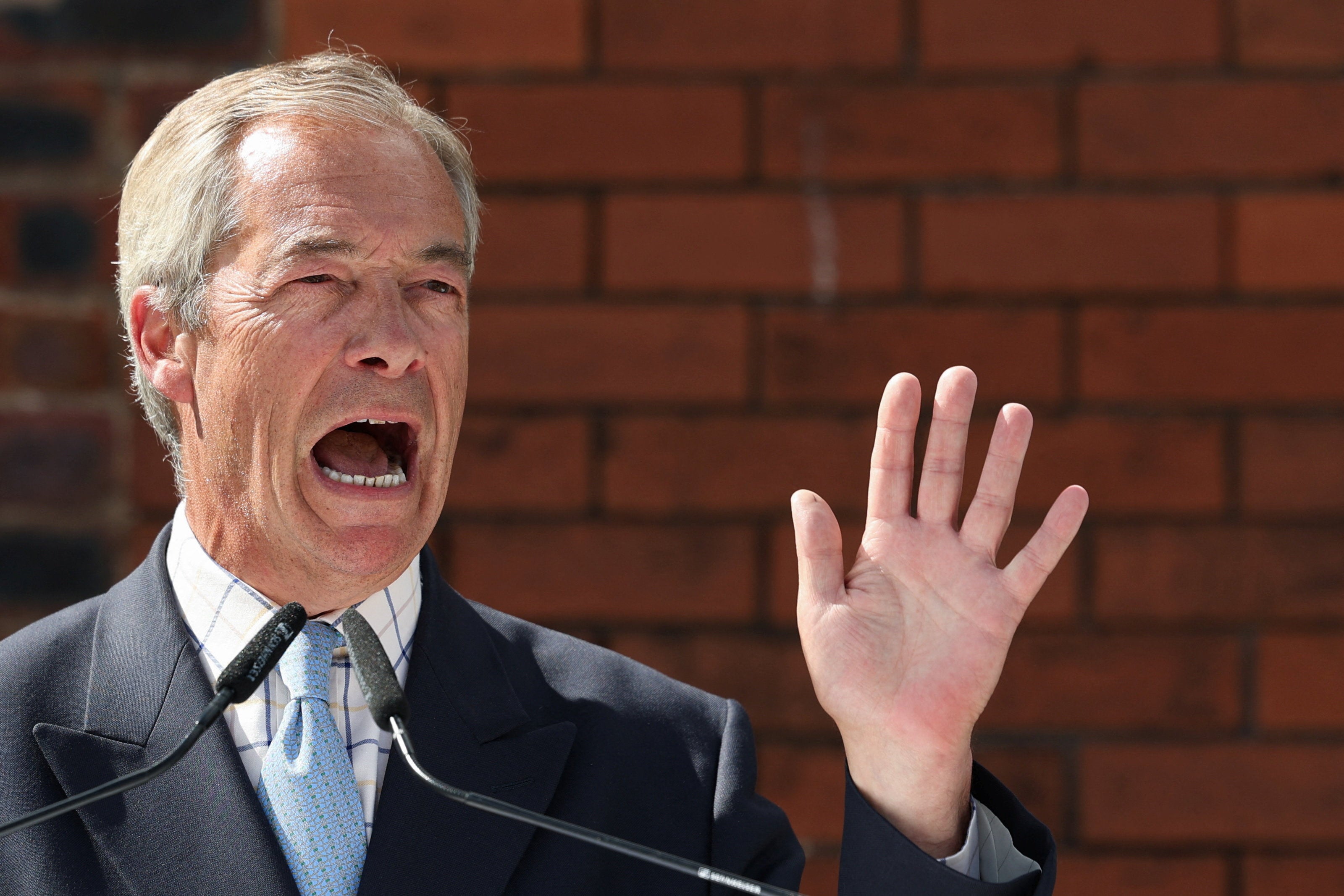 Nigel Farage condemned over claims Britain is a &lsquo;two tier state against white people&rsquo;