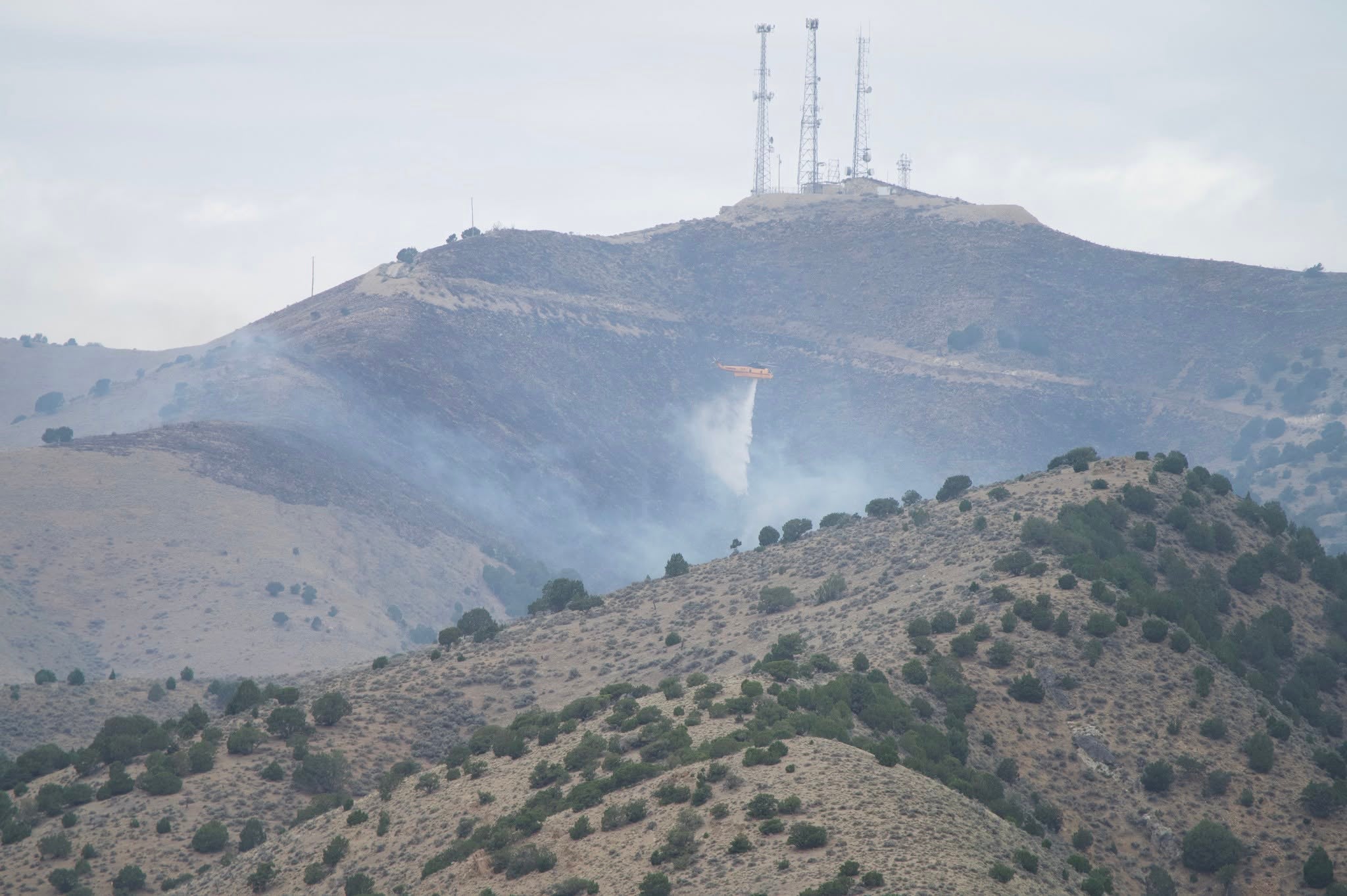 Utah is so bone dry amid drought that a squirrel and kids with matches started separate brush fires