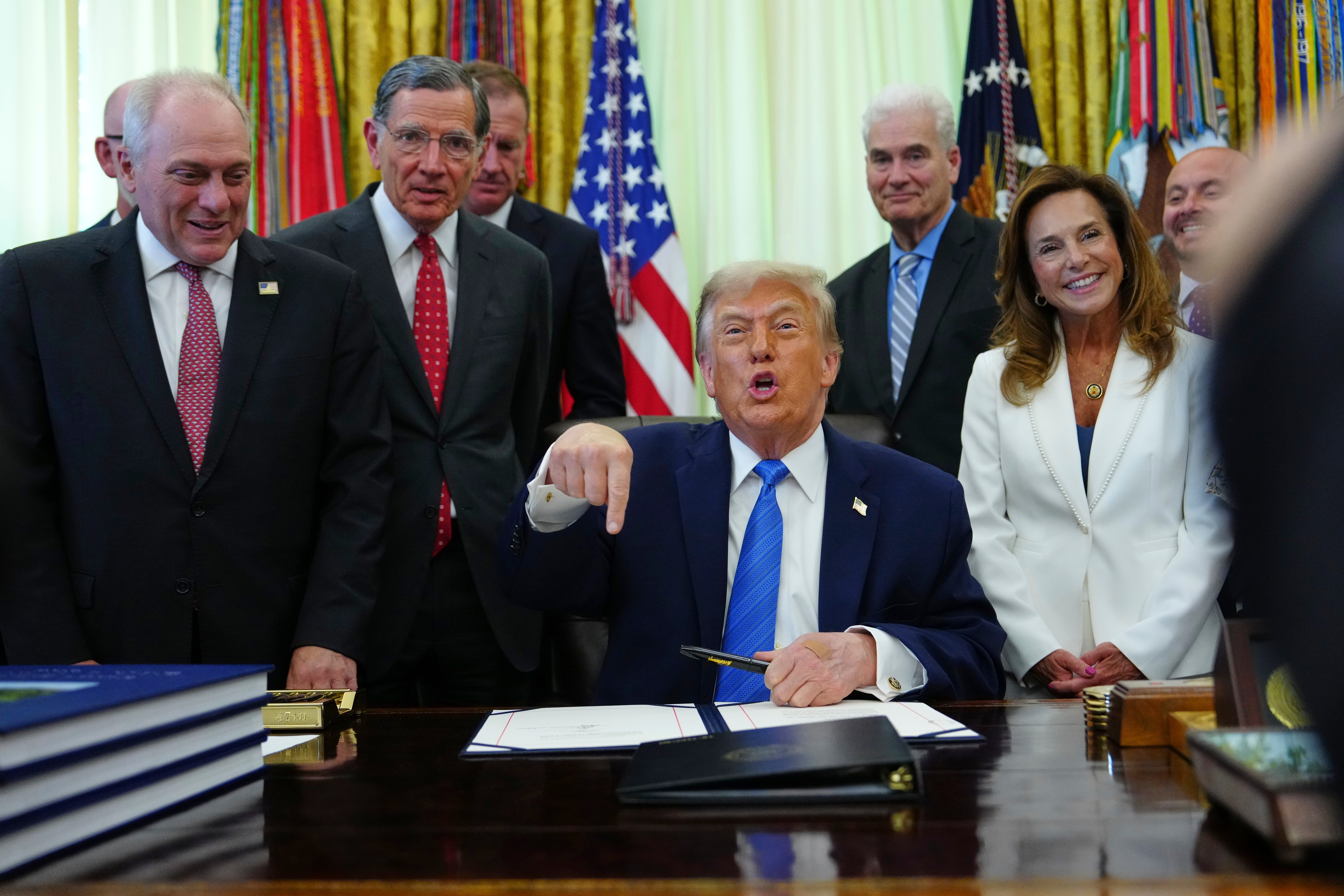 President Donald Trump called Graham Platner a ‘pig’ and a ‘fake thug.’