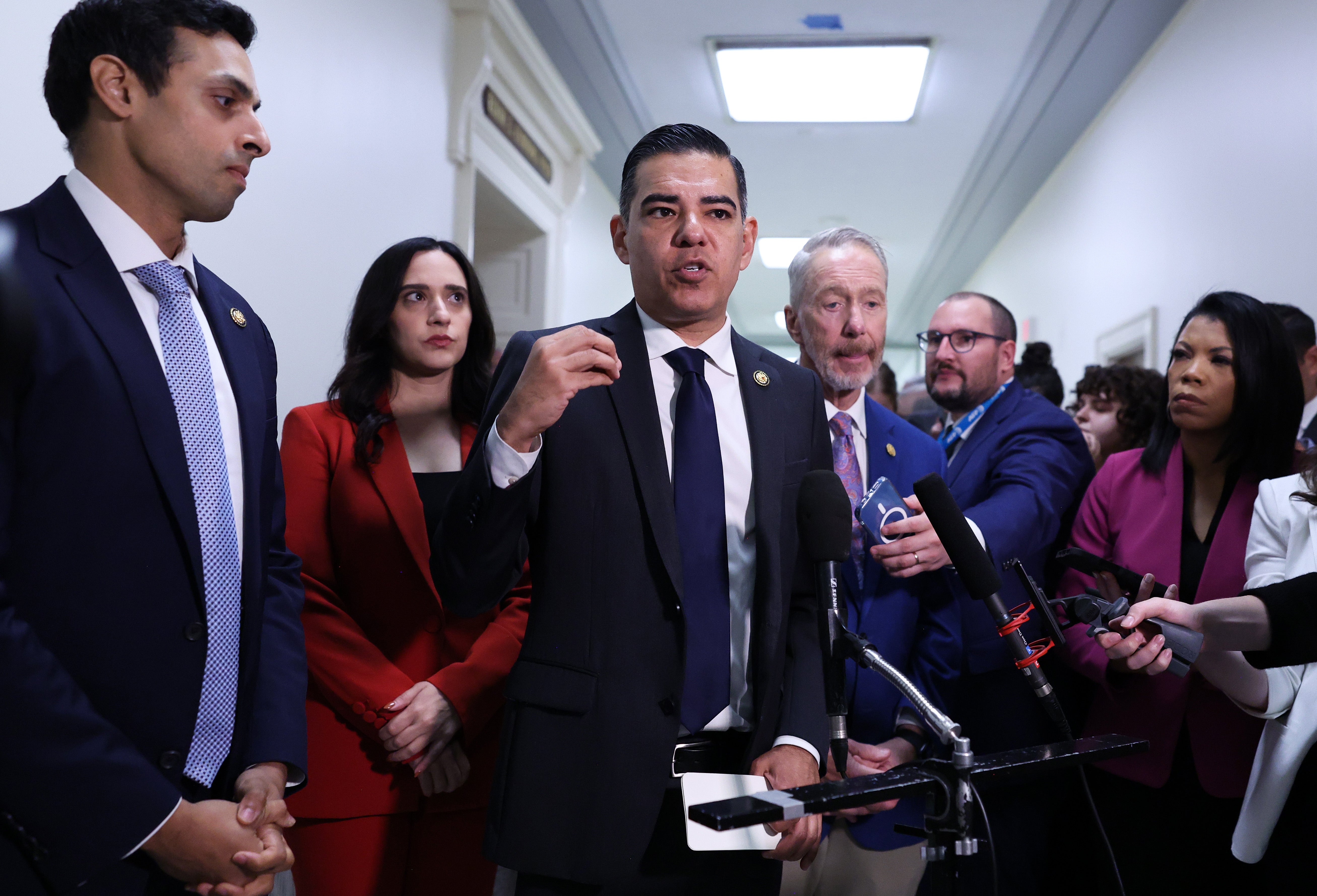 Rep. Robert Garcia, the top Democrat on the House Oversight Committee, said Gates made a ‘horrific judgment call’ by associating with Epstein
