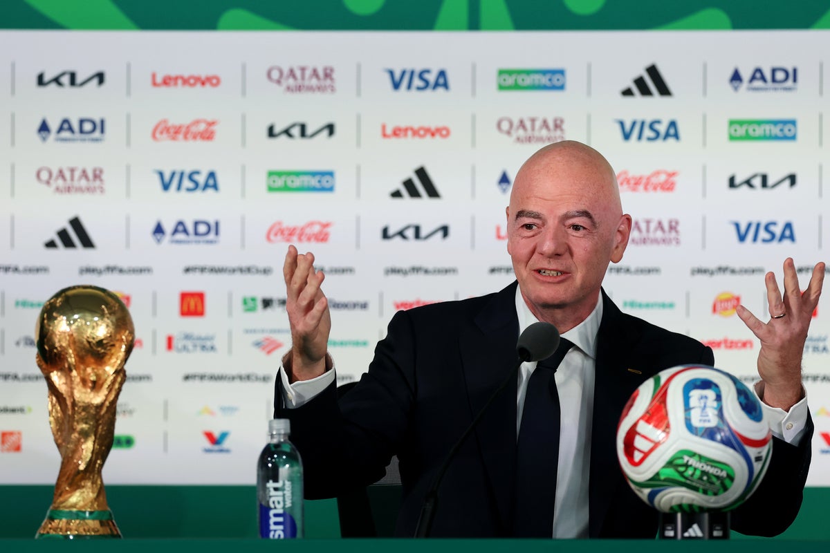 World Cup 2026: Gianni Infantino calls for release