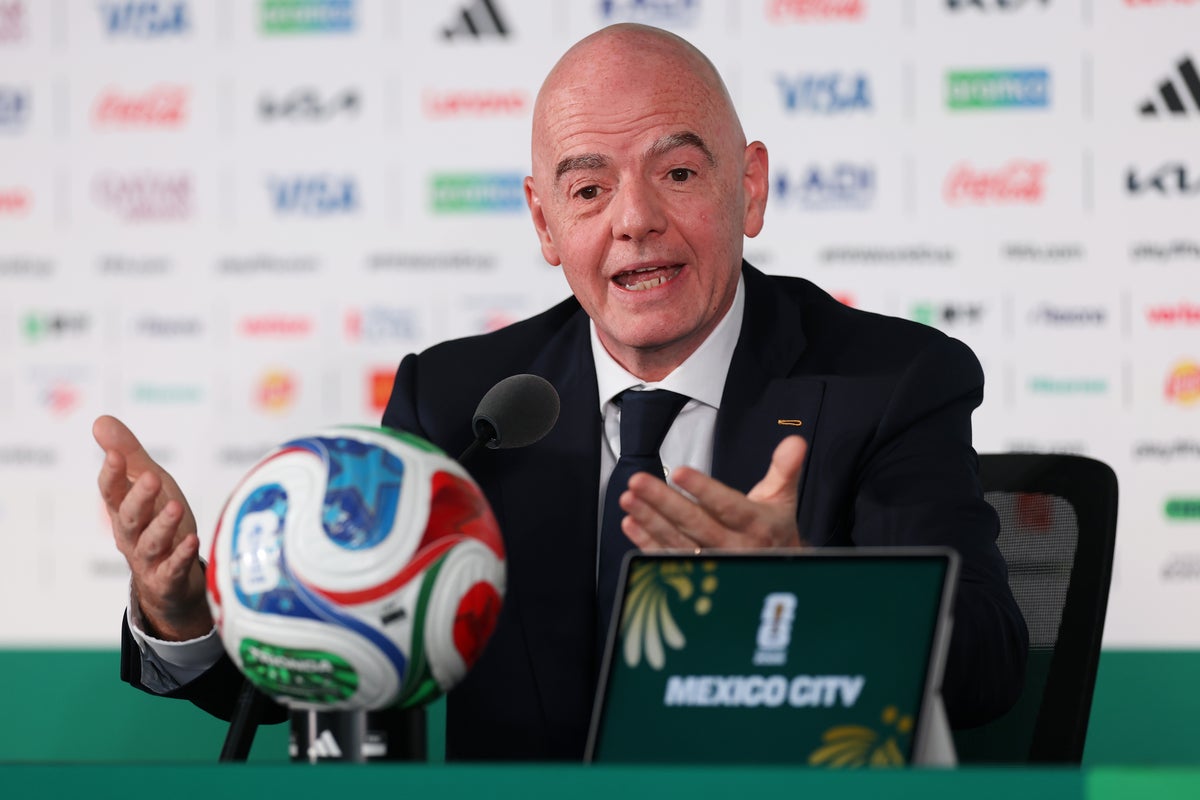 Fifa’s Gianni Infantino says fans should ‘chill’ a