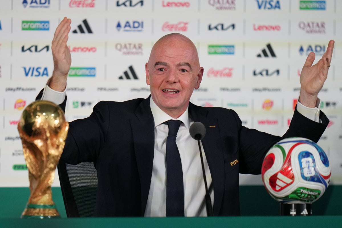 Gianni Infantino’s Trumpian ramble is shambolic st