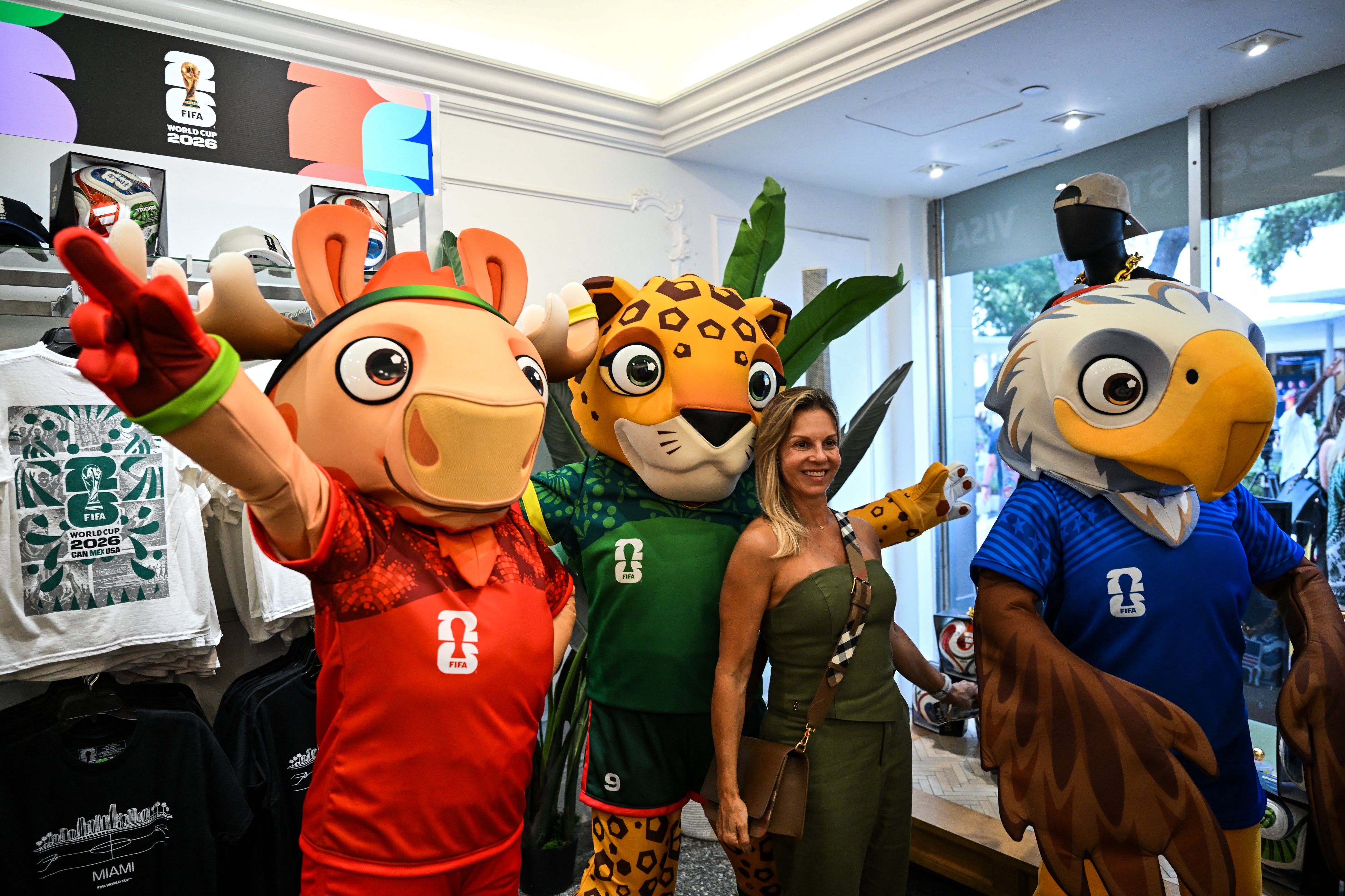 The FIFA World Cup 2026 will see three different mascots