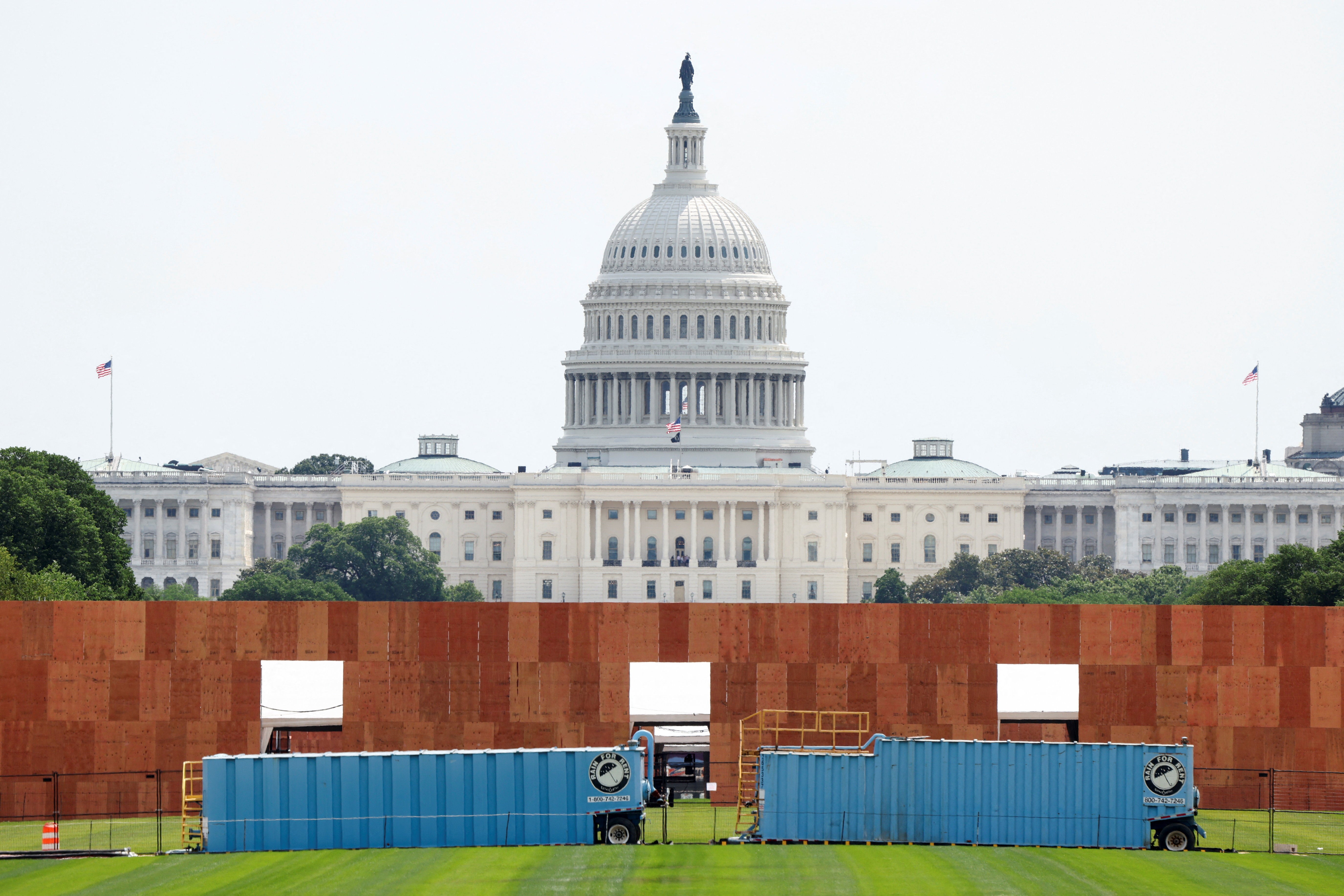 The states declining to take part have suggested the cost of doing so is prohibitive because of the need to stage their own semiquincentennial events (Reuters)