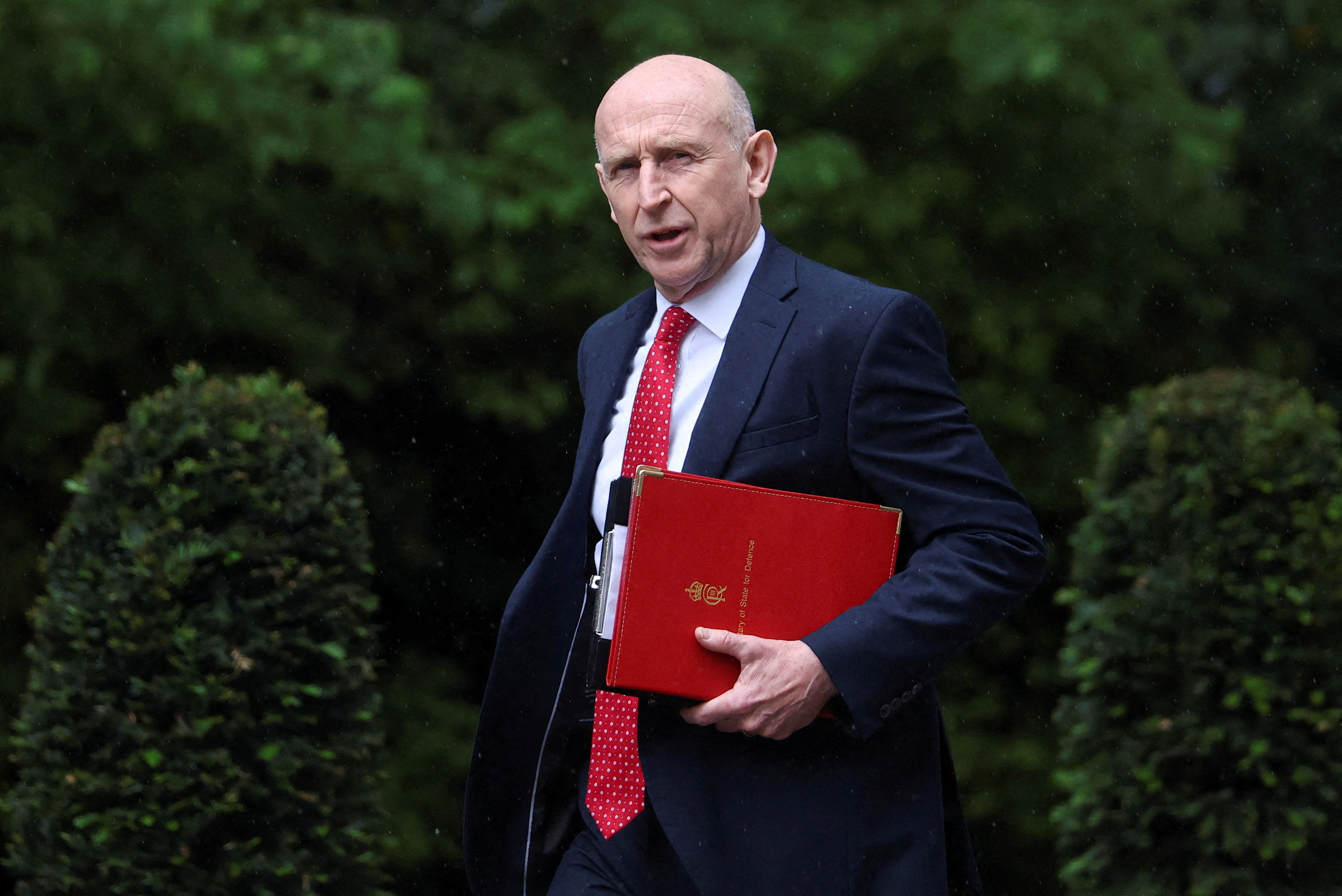 Defence secretary John Healey&rsquo;s resignation letter in full