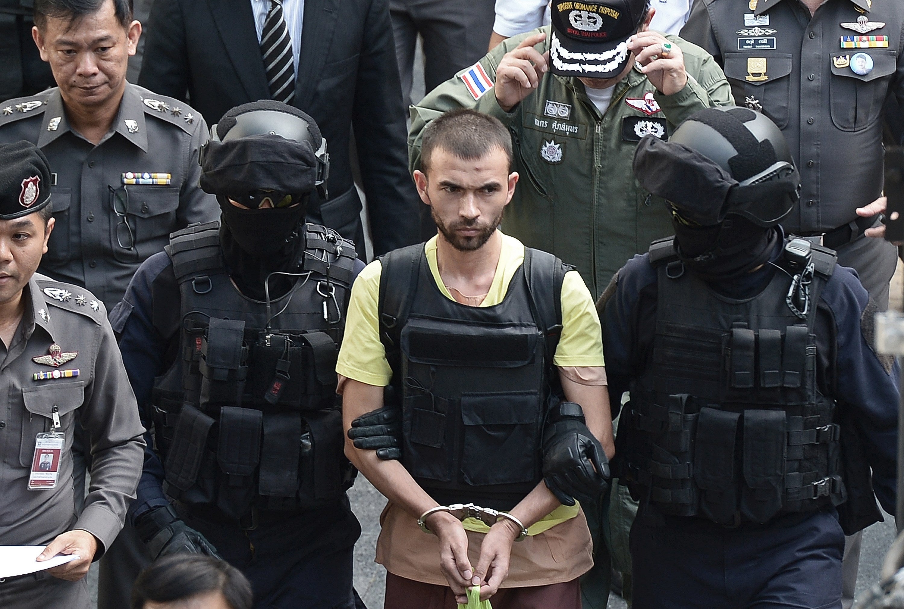 Bilal Mohammed, 41, pictured in 2015 after arrest (AFP/Getty)