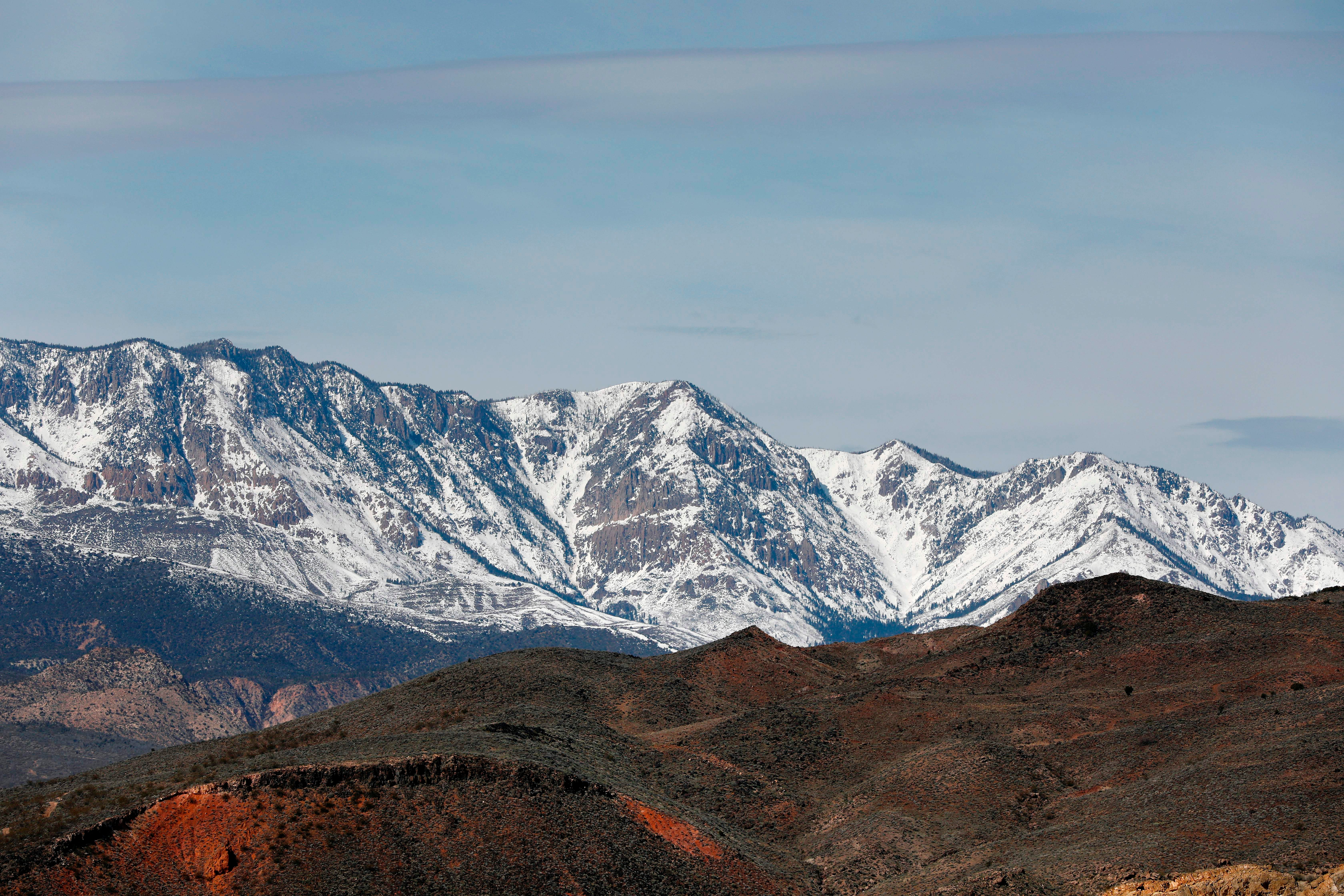 St. George in Utah is known for its stunning landscapes and its outdoor activities (AFP/Getty)