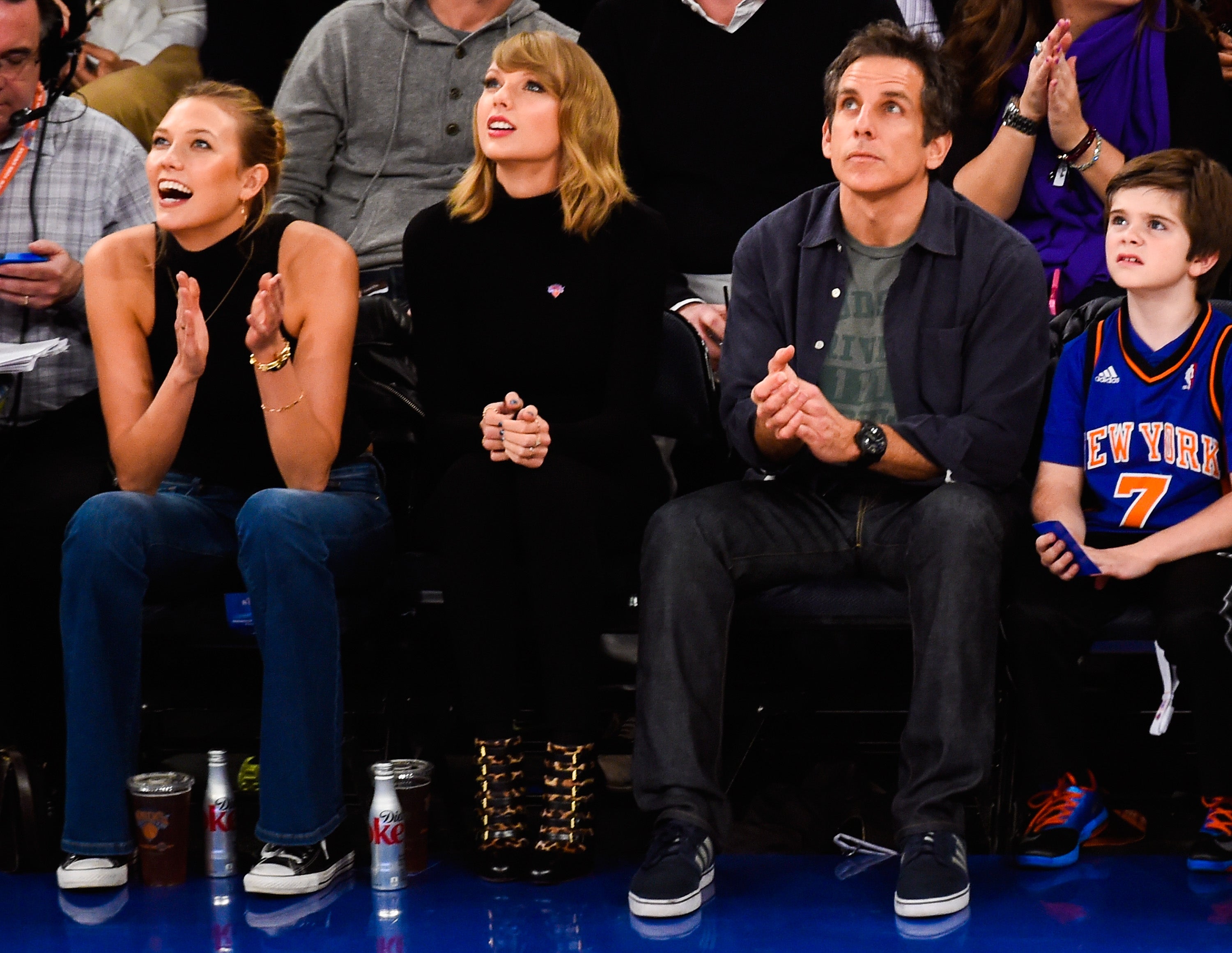 Taylor Swift has been seen attending Knicks games since 2014 (Getty Images)