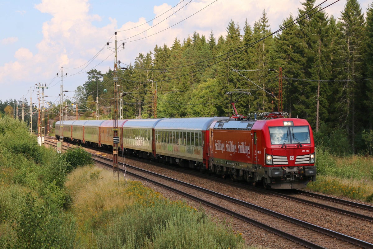 New Swedish train running 600km along the picturesque west c