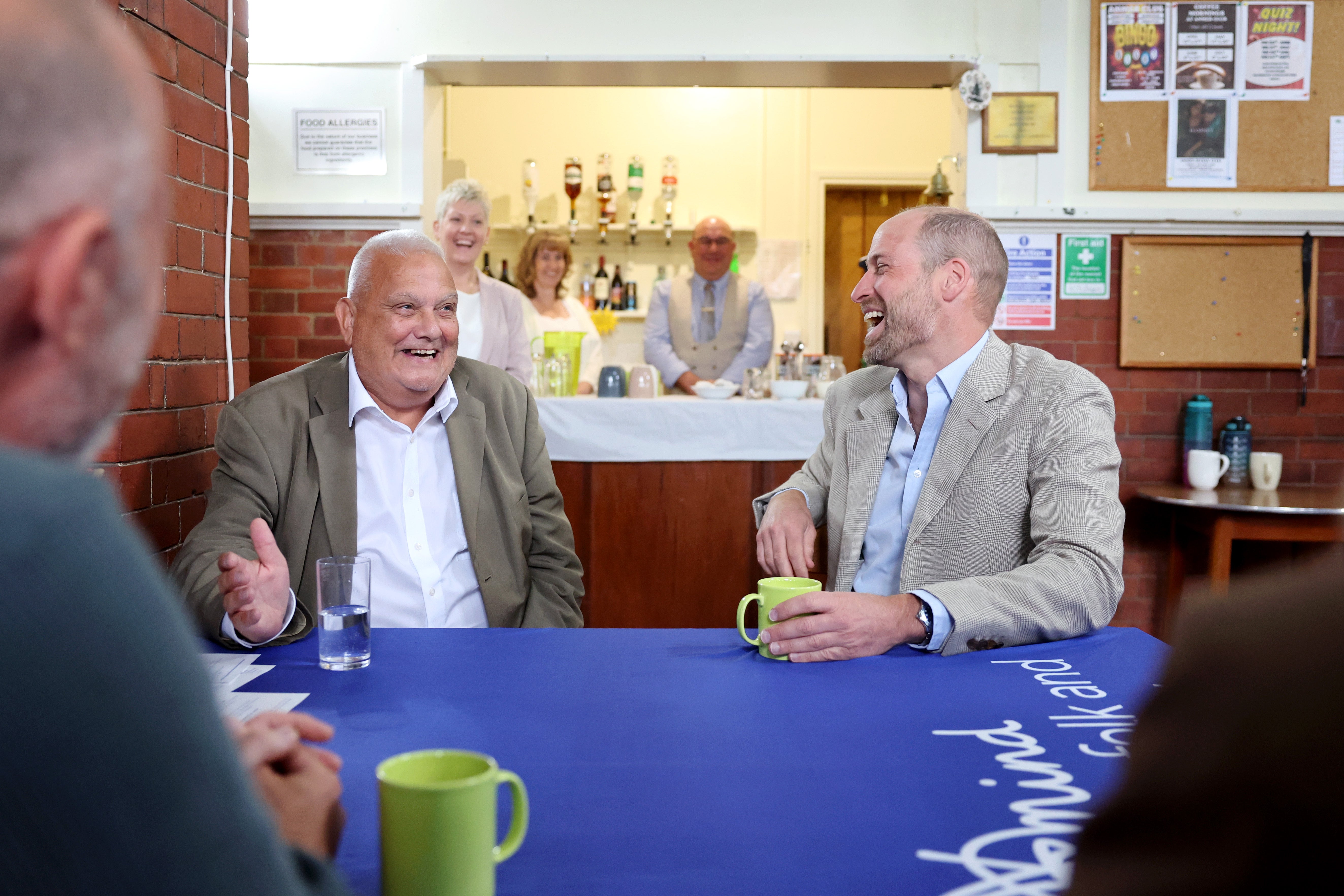 Paul Gannon, a beneficiary of Norfolk and Waveney Mind, was close to tears as he described the organisation's ‘amazing’ work in and around the royal Sandringham estate in Norfolk