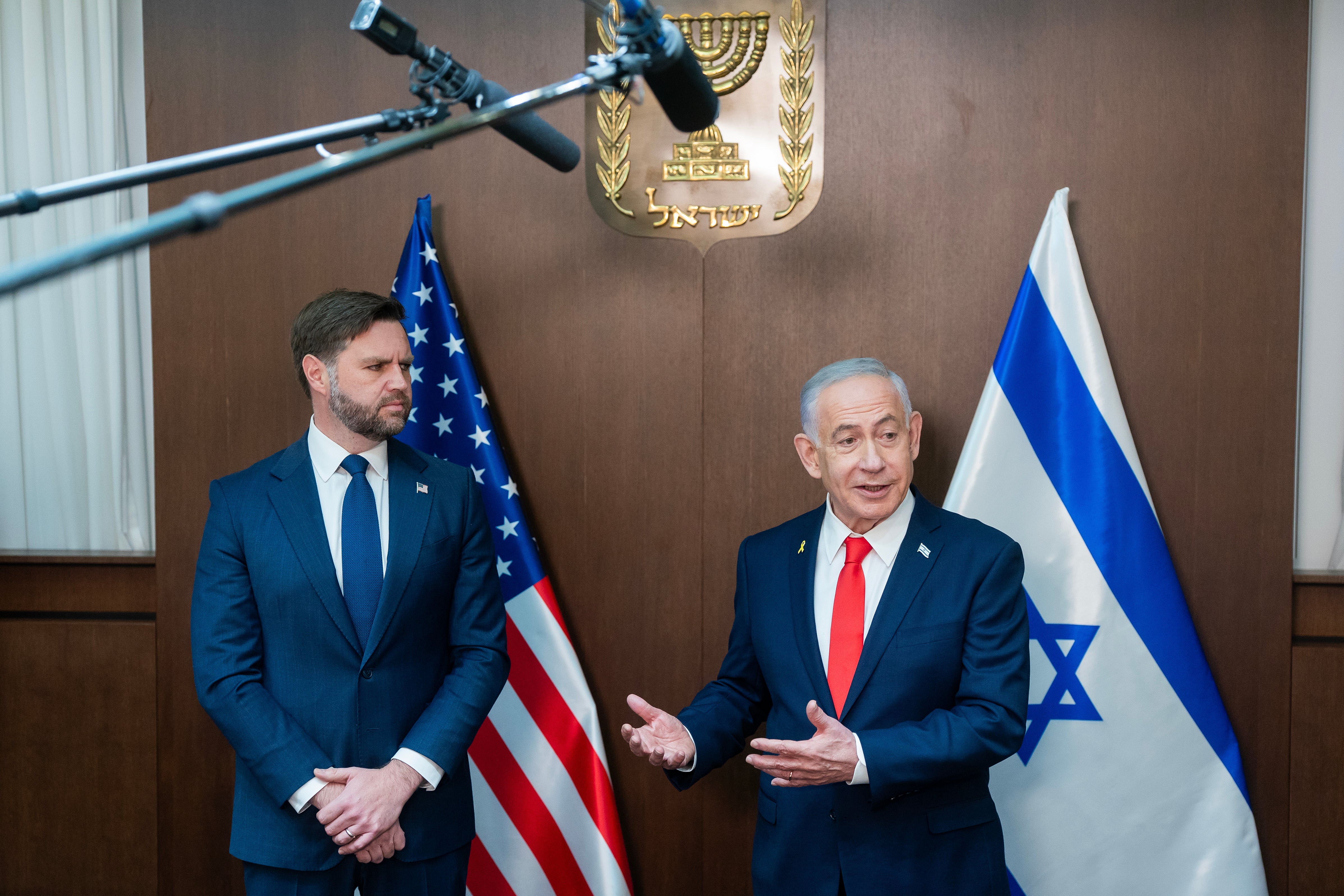 Netanyahu ‘aggressively asserts the interests of his country’, Vance said (Getty)