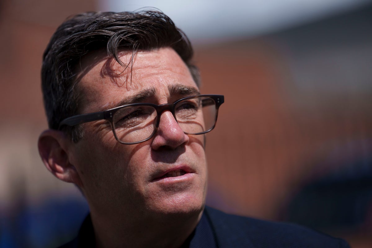 Andy Burnham campaigning in Makerfield