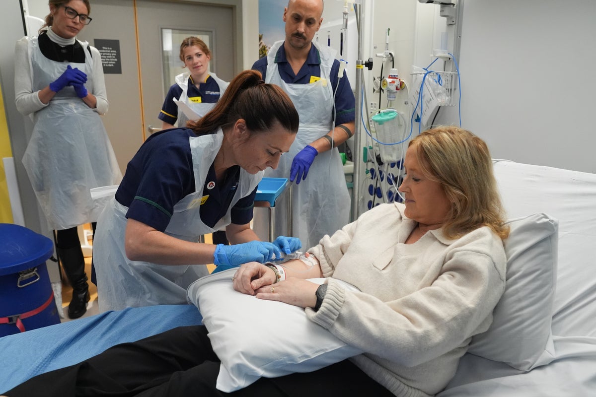 Groundbreaking new NHS treatment sees patients go into remission Groundbreaking new NHS treatment sees patients go into remission