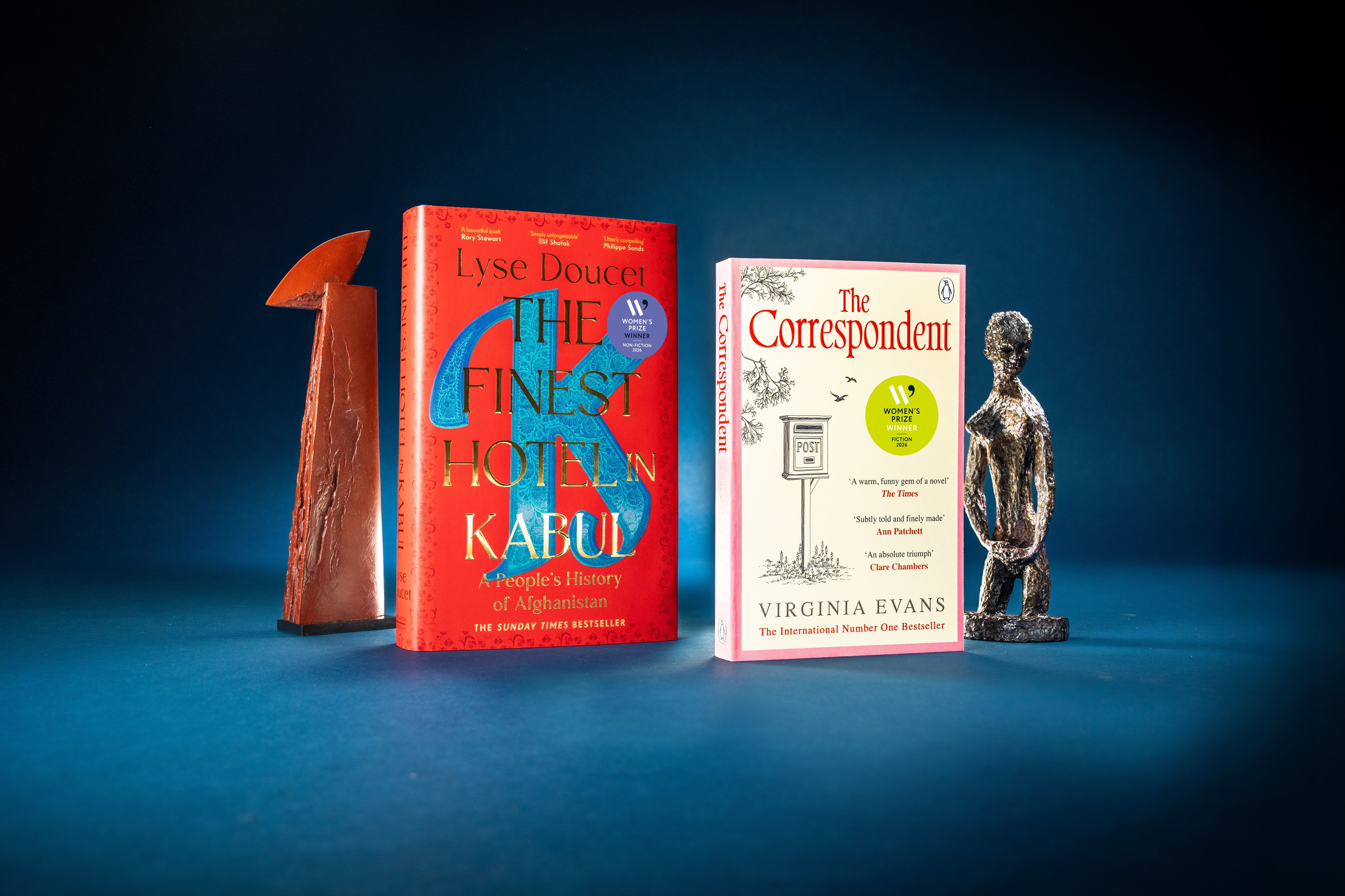Evans’s ‘The Correspondent’ and Doucet’s ‘The Finest Hotel in Kabul’ were announced as the winners at a London ceremony on Thursday evening