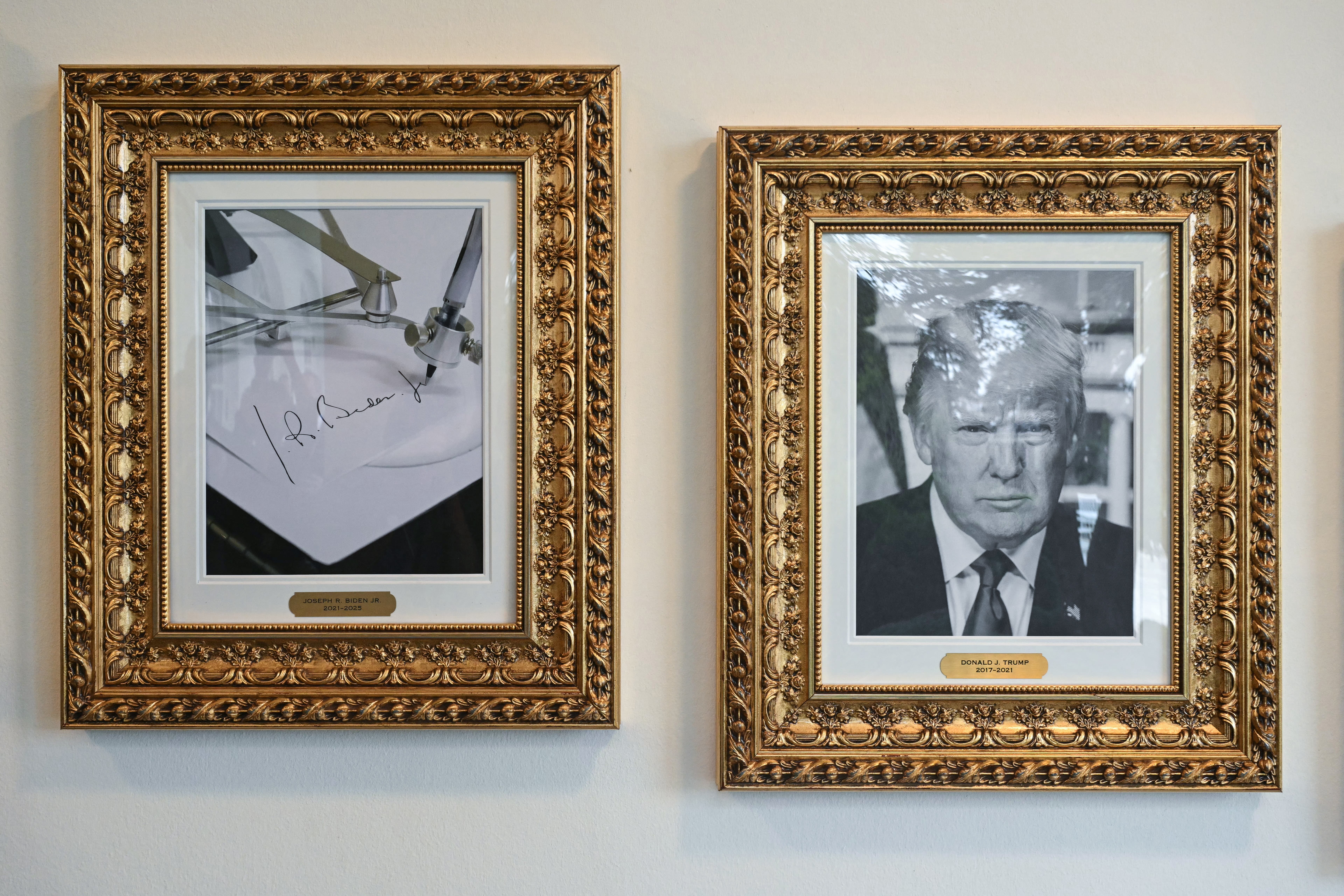 President Trump previously redecorated the White House with a presidential ‘Walk of Fame’