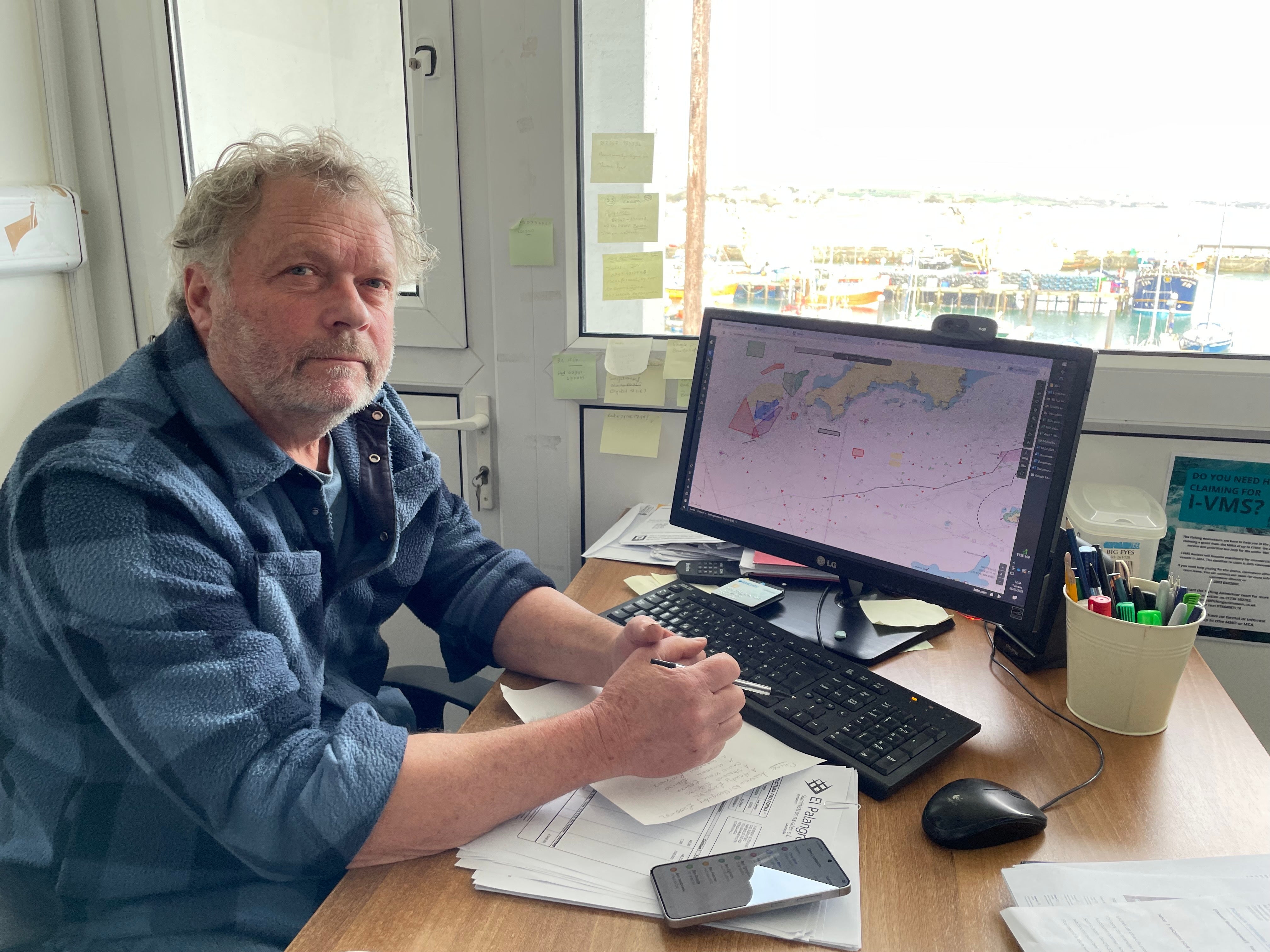 Andy Wheeler, deputy chief executive of the Cornish Fish Producers Organisation.