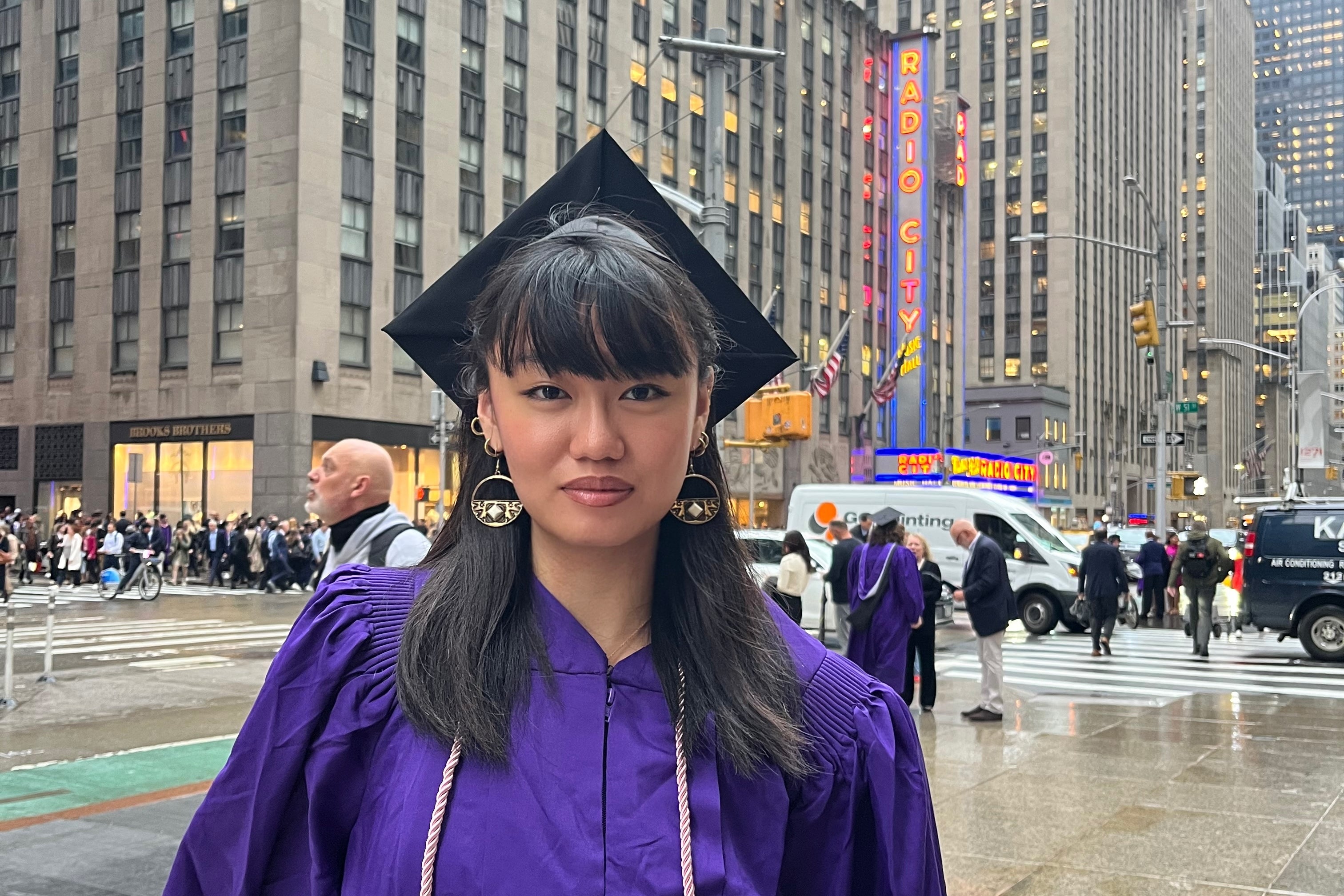 Jolie Chen, pictured here at her NYU graduation, has found that her perfectionism stems from trying to find belonging (Jolie Chen)