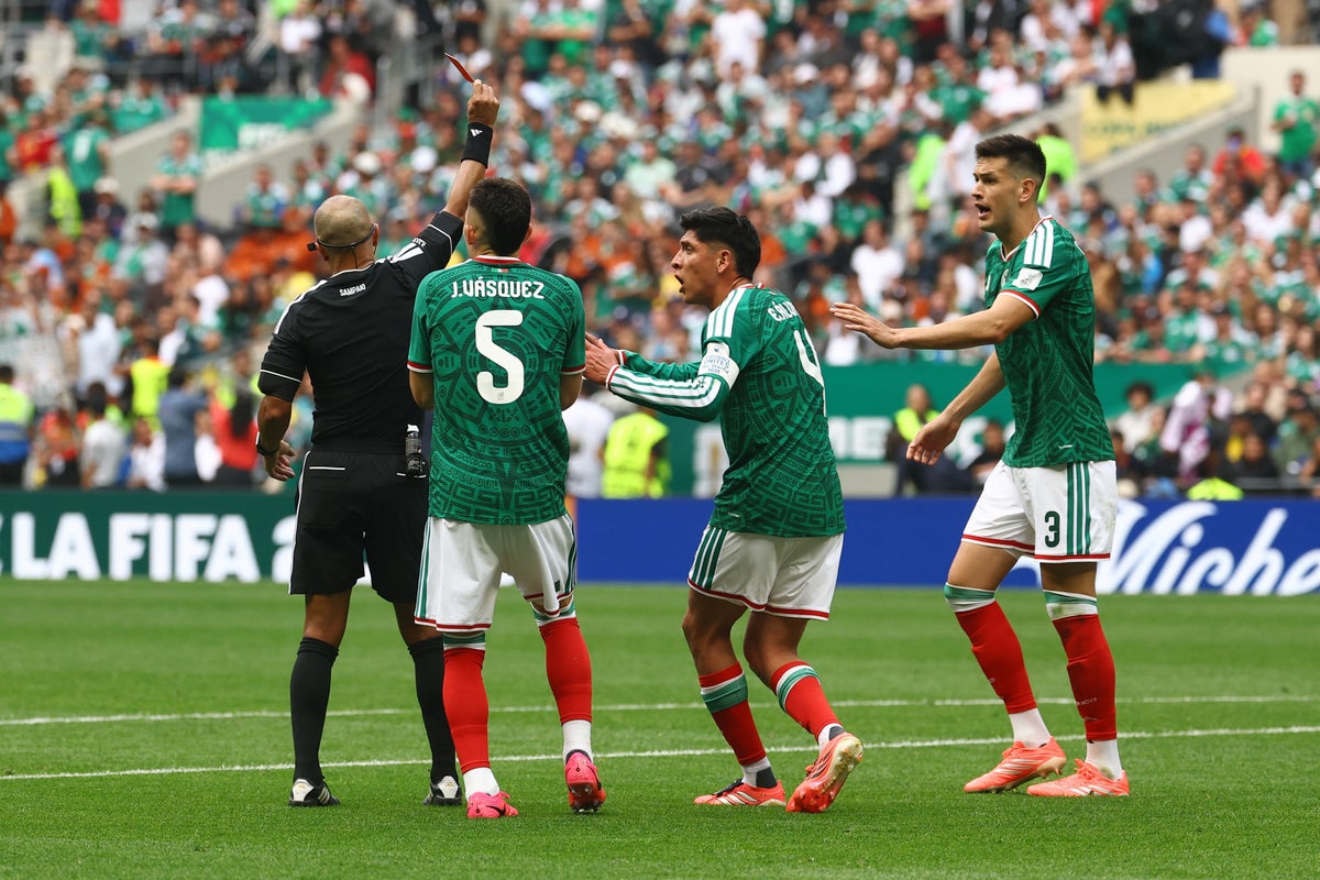 Three red cards in the World Cup’s opening game – 